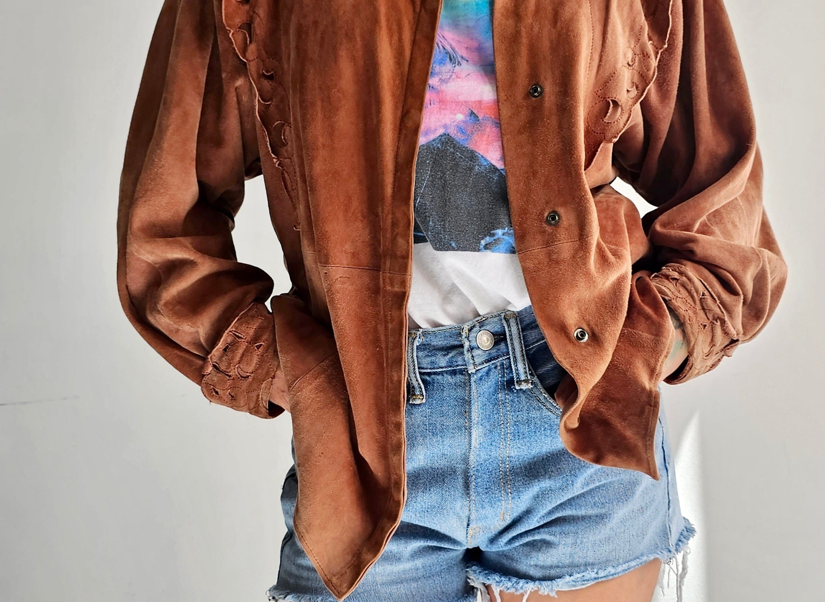 Sistergolden Chiwitt Vintage Suede Jacket
