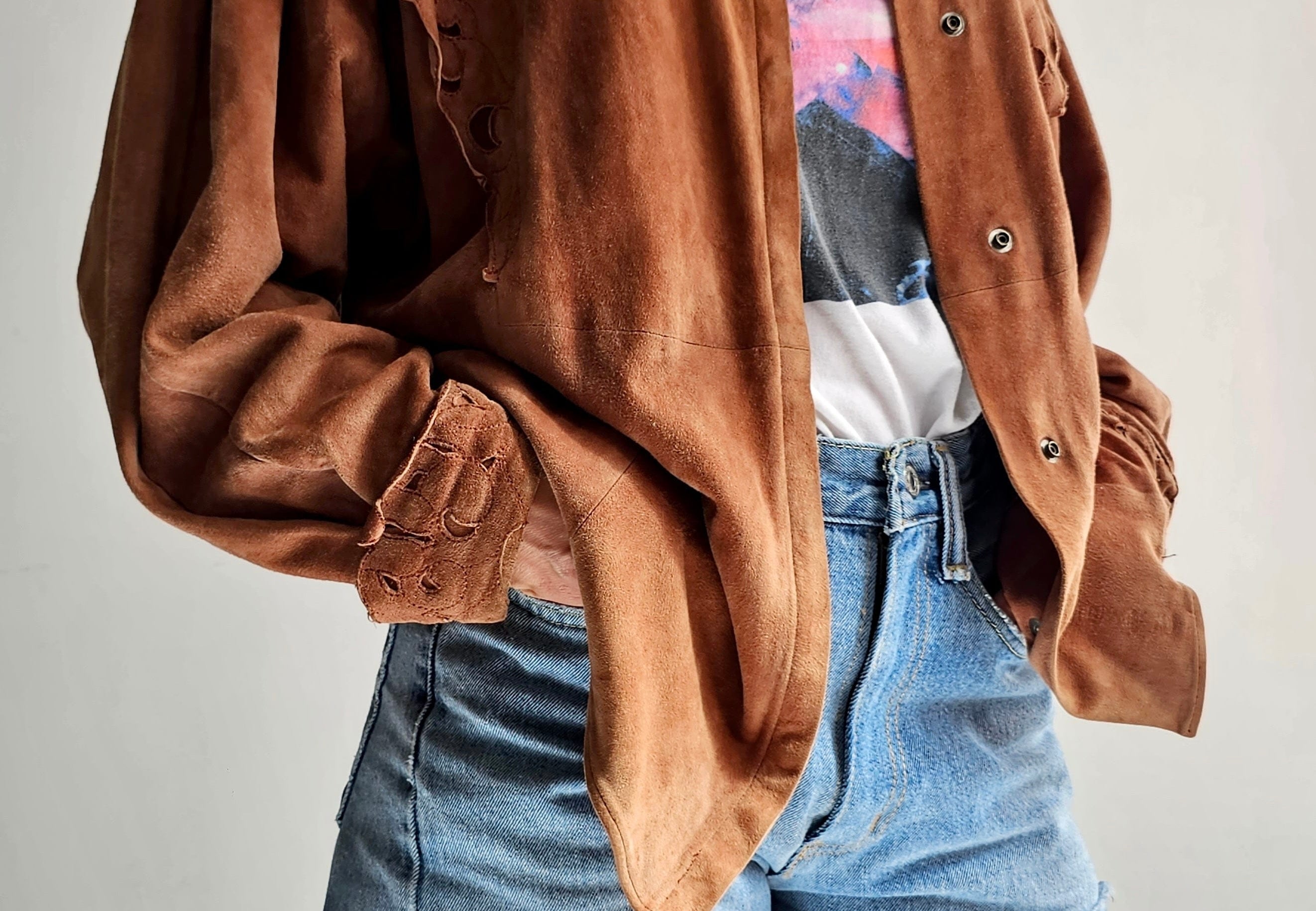 Sistergolden Chiwitt Vintage Suede Jacket