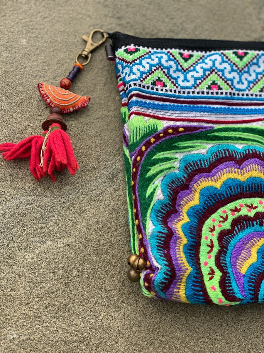 SisterGolden Clutch Hmong Aura Clutch