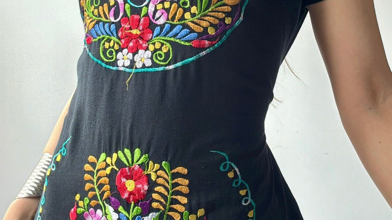 Sistergolden Como Vintage Mexican Dress