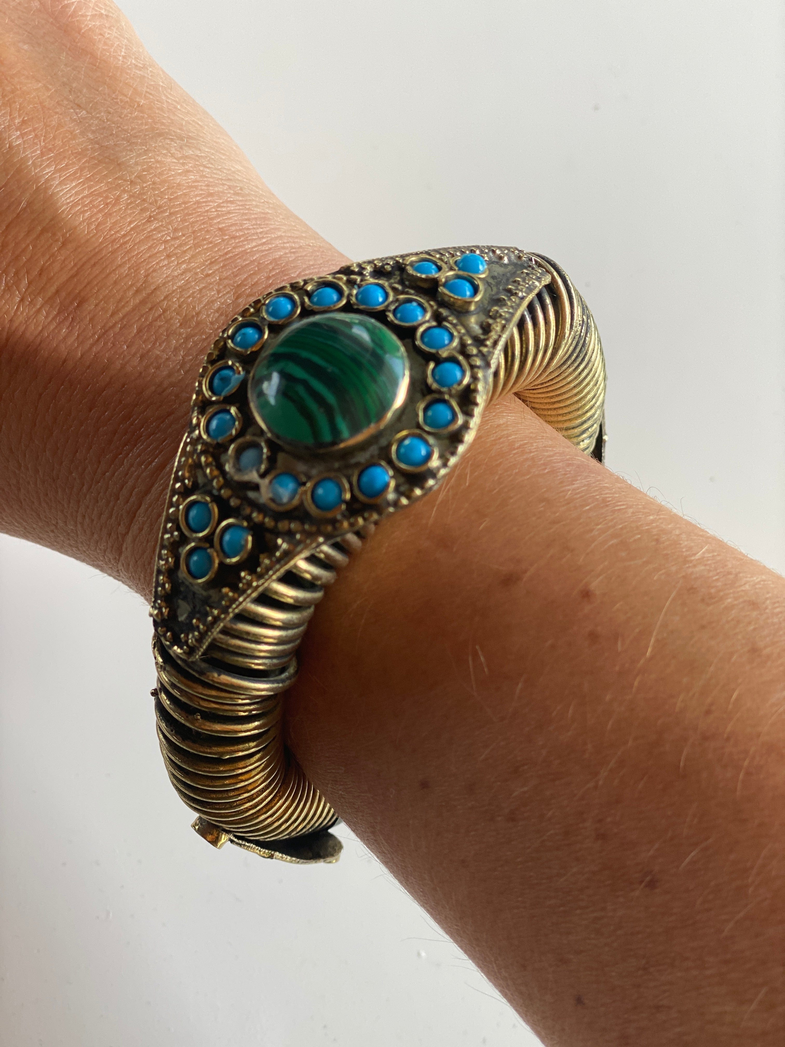 SisterGolden Cuff Egyptian Spring Cuff