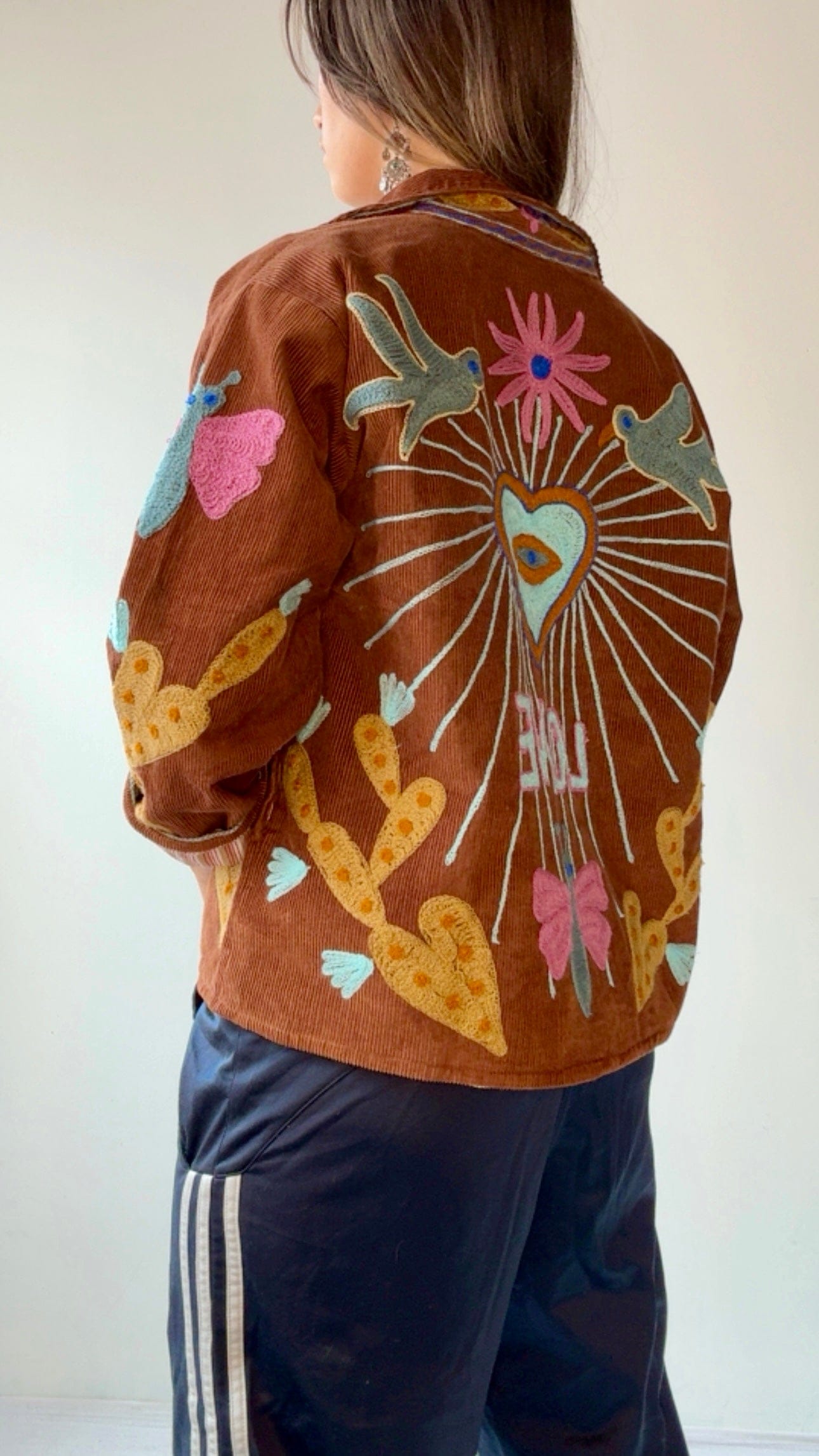 Sistergolden Dove Cord Jacket Brown