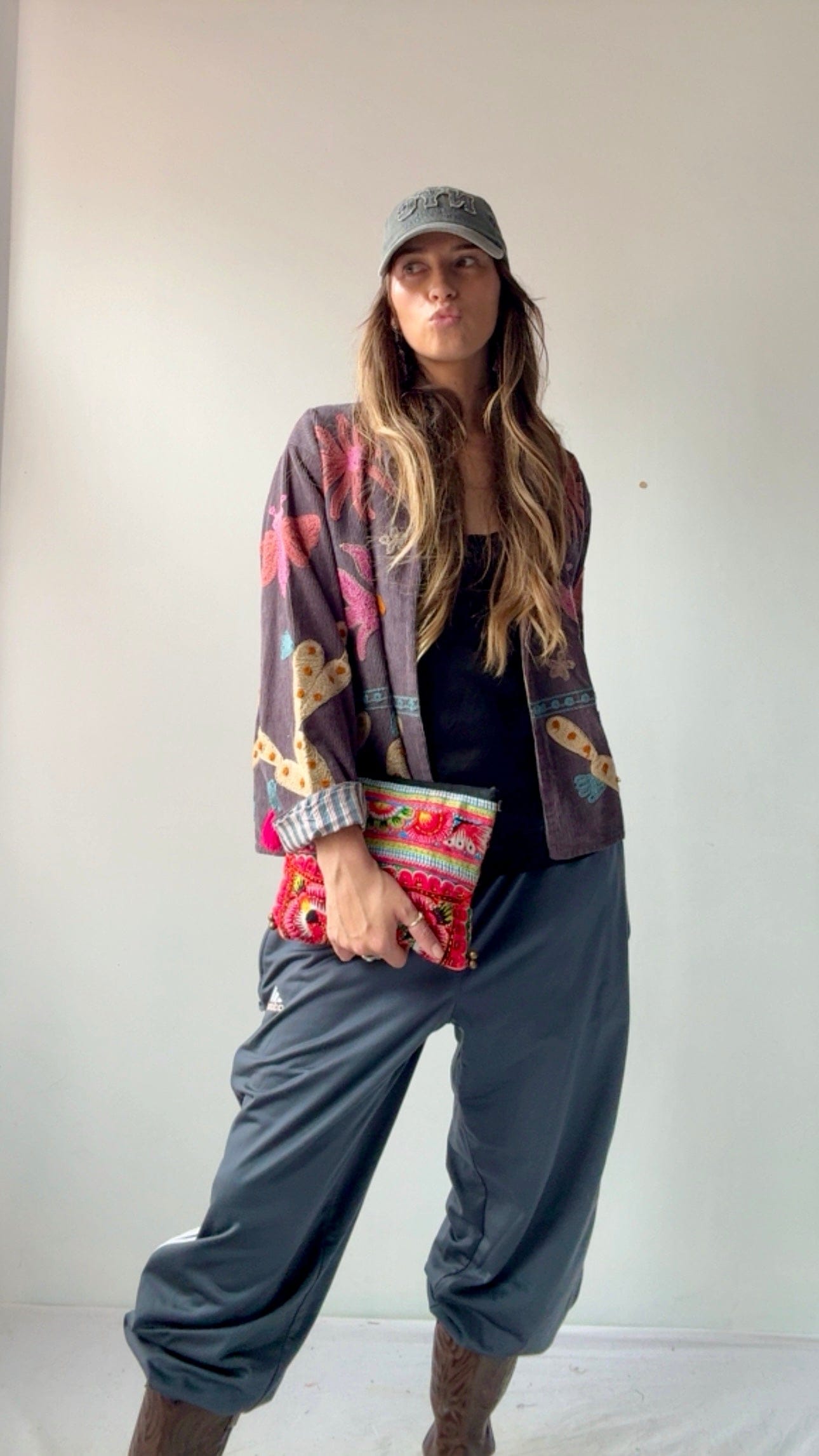 Sistergolden Dove Cord Jacket Grey