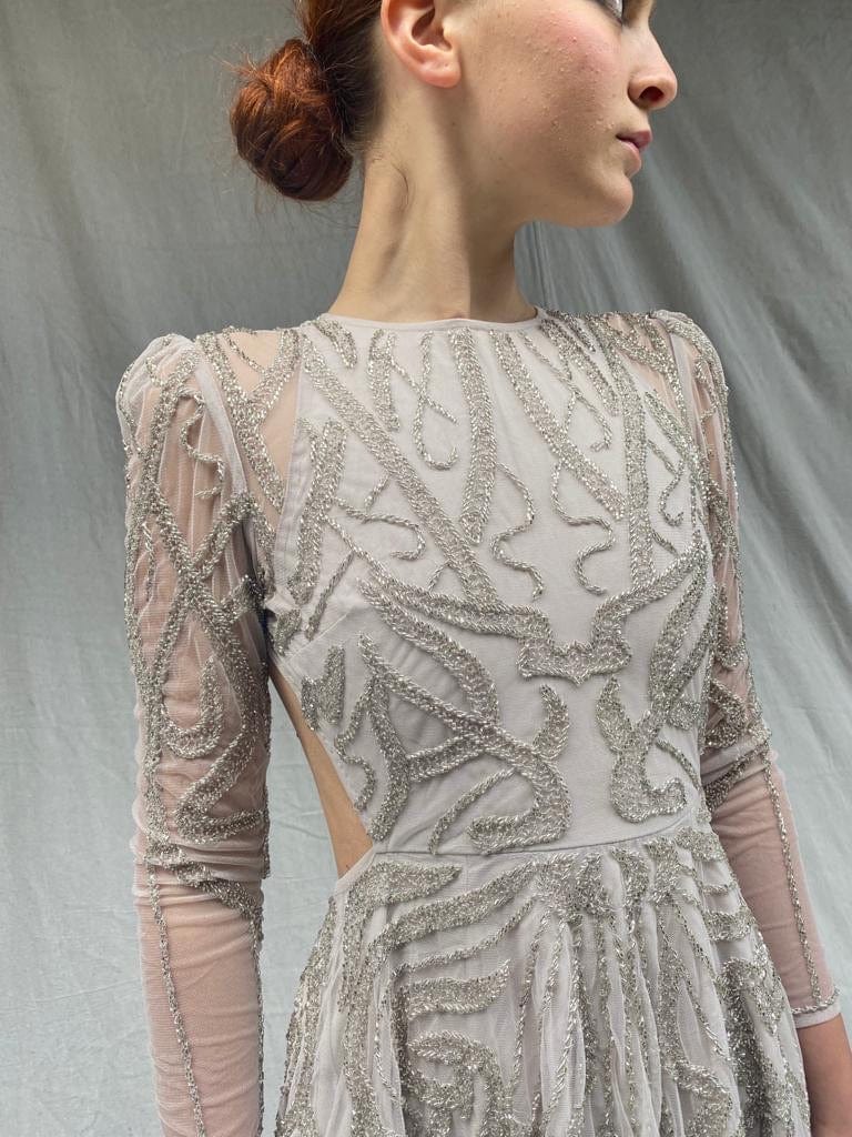 SisterGolden Dress Anastasia Beaded Dress