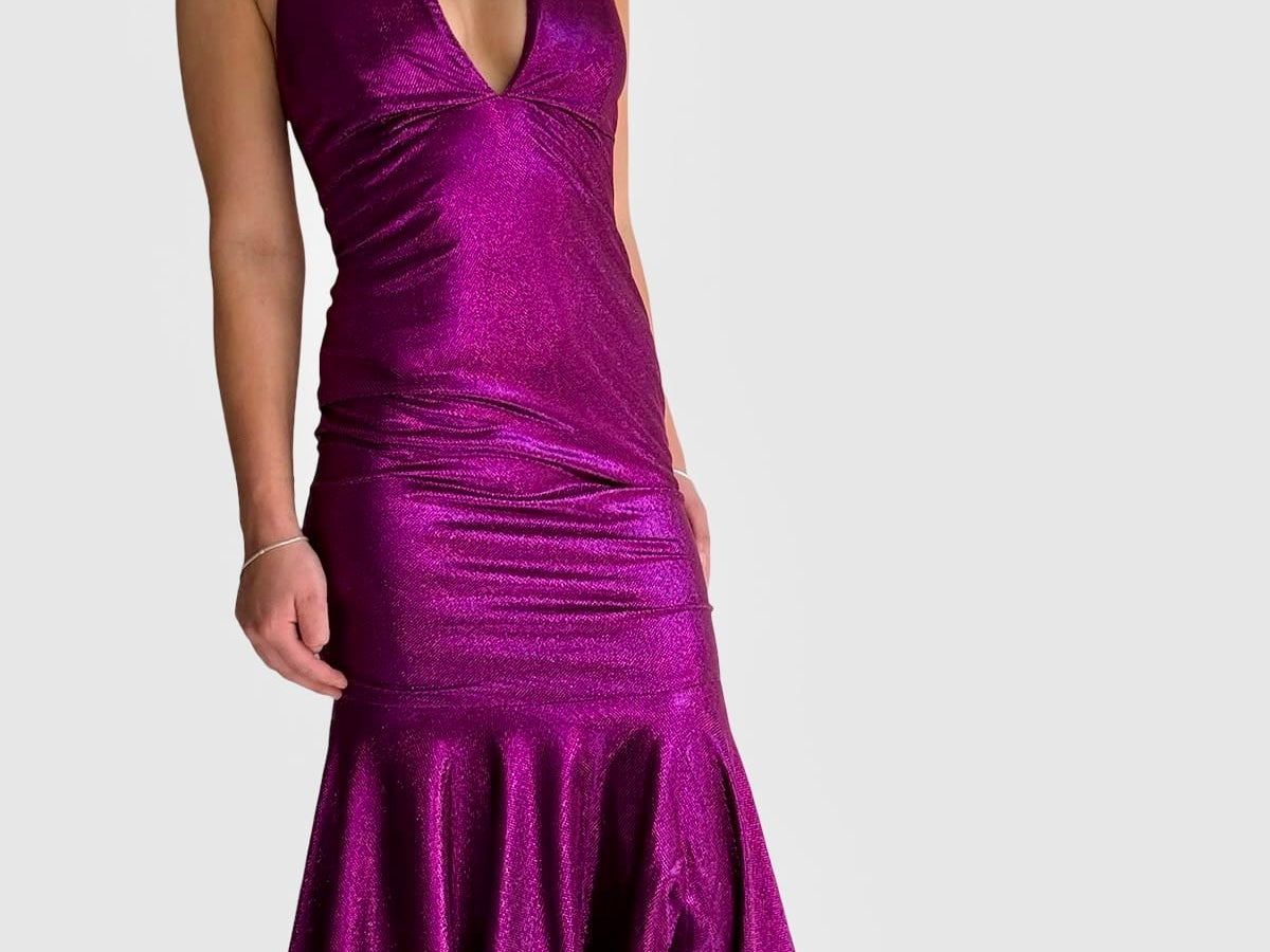Sistergolden Dress Donna Vintage Y2K Gown