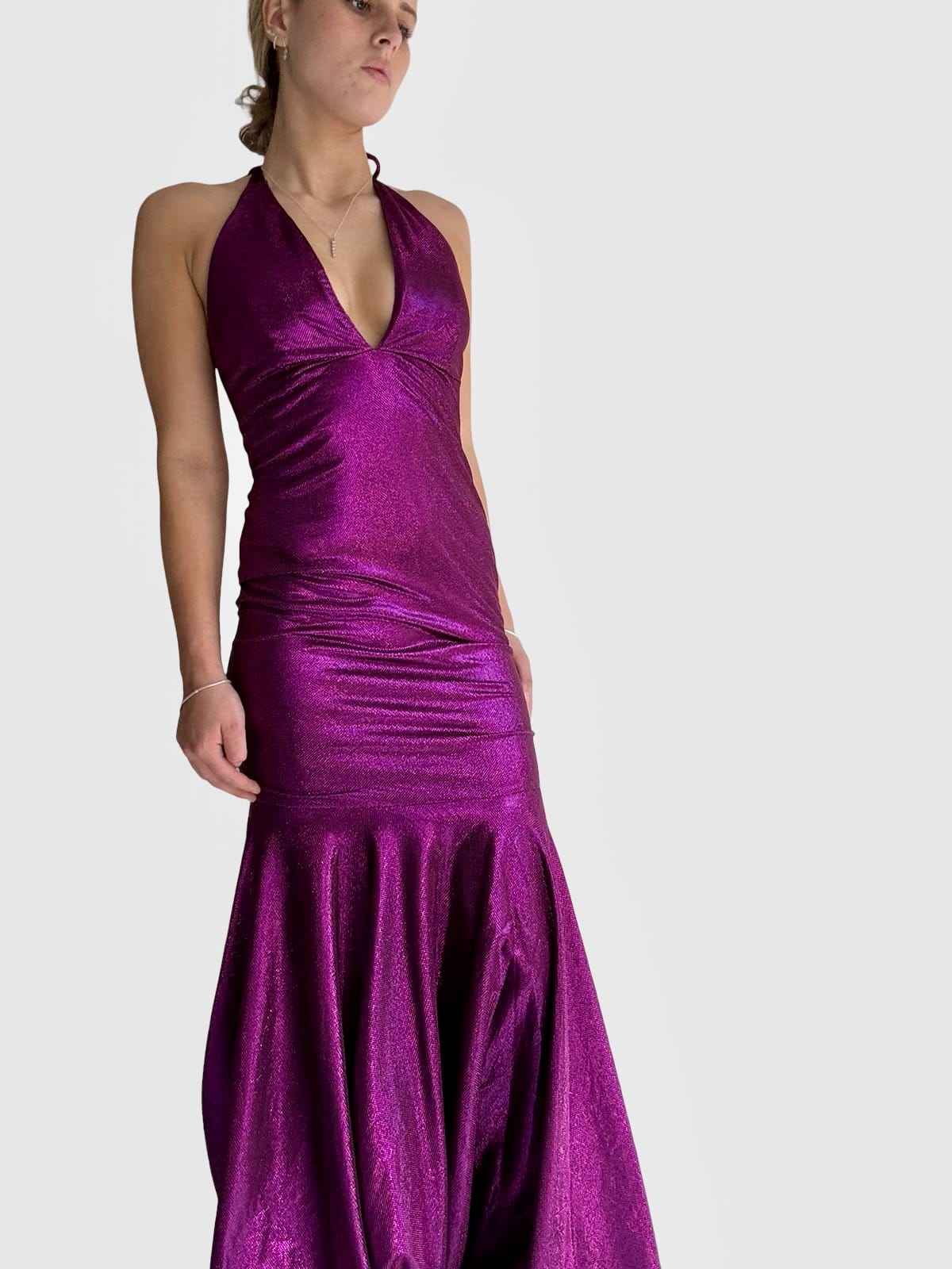 Sistergolden Dress Donna Vintage Y2K Gown