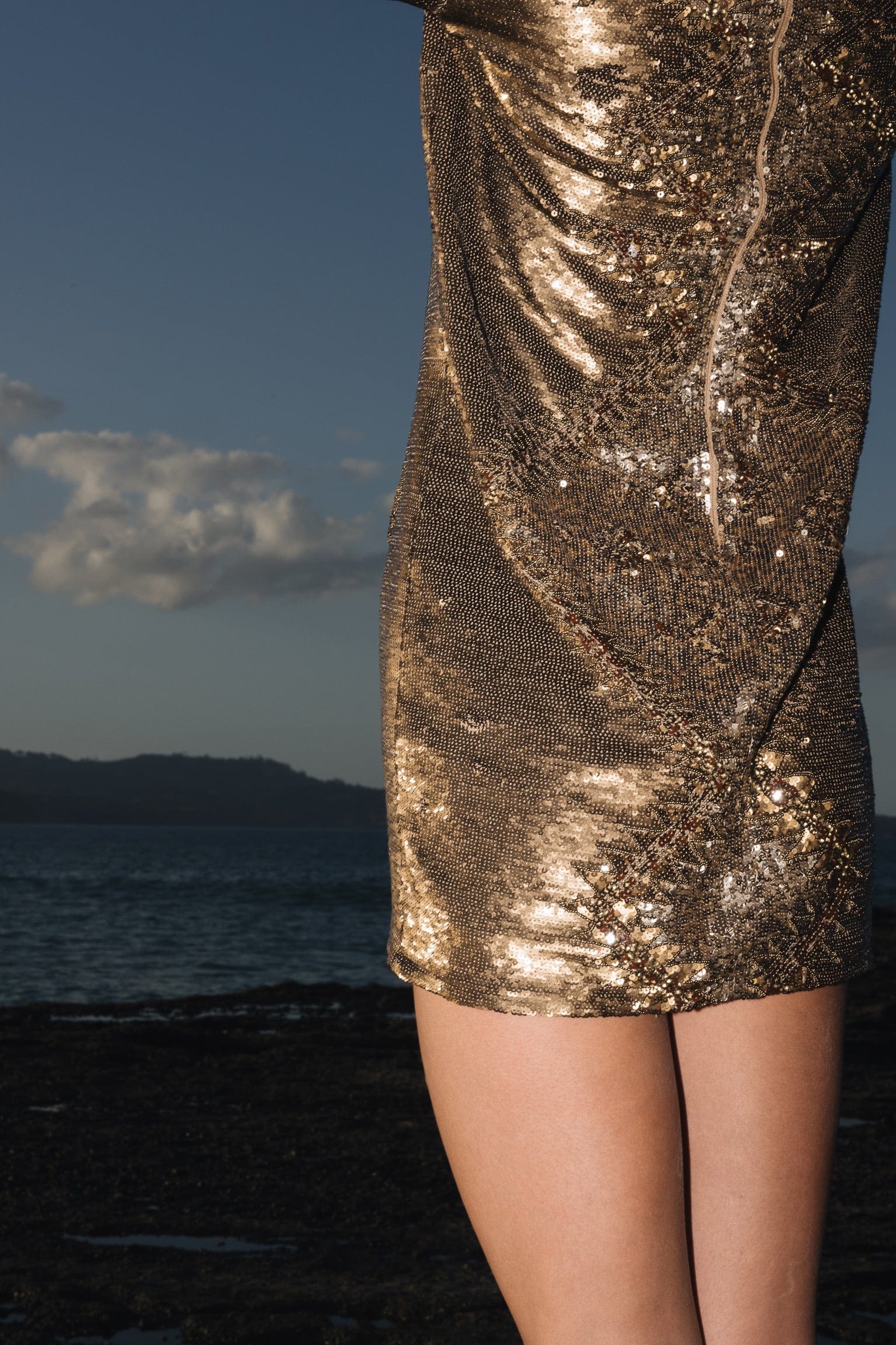 SisterGolden Dress Ralph Lauren Bronze Age Dress