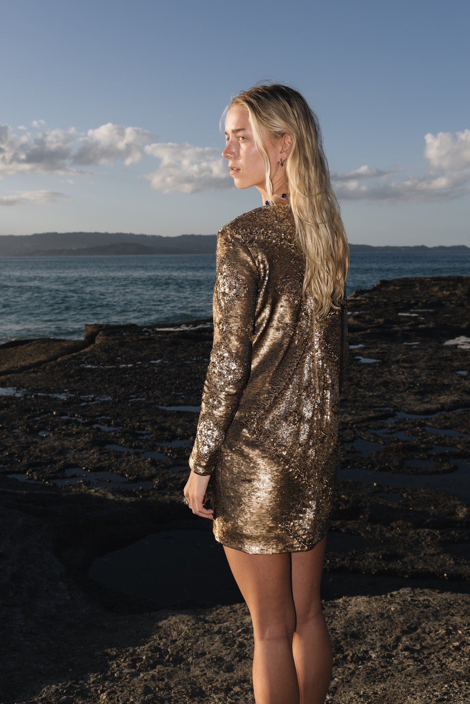 SisterGolden Dress Ralph Lauren Bronze Age Dress