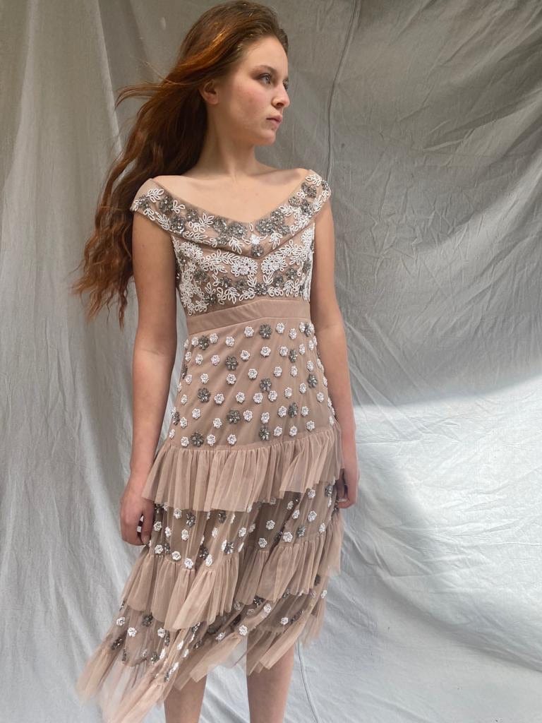 SisterGolden Dresses Buggy Beaded Dress