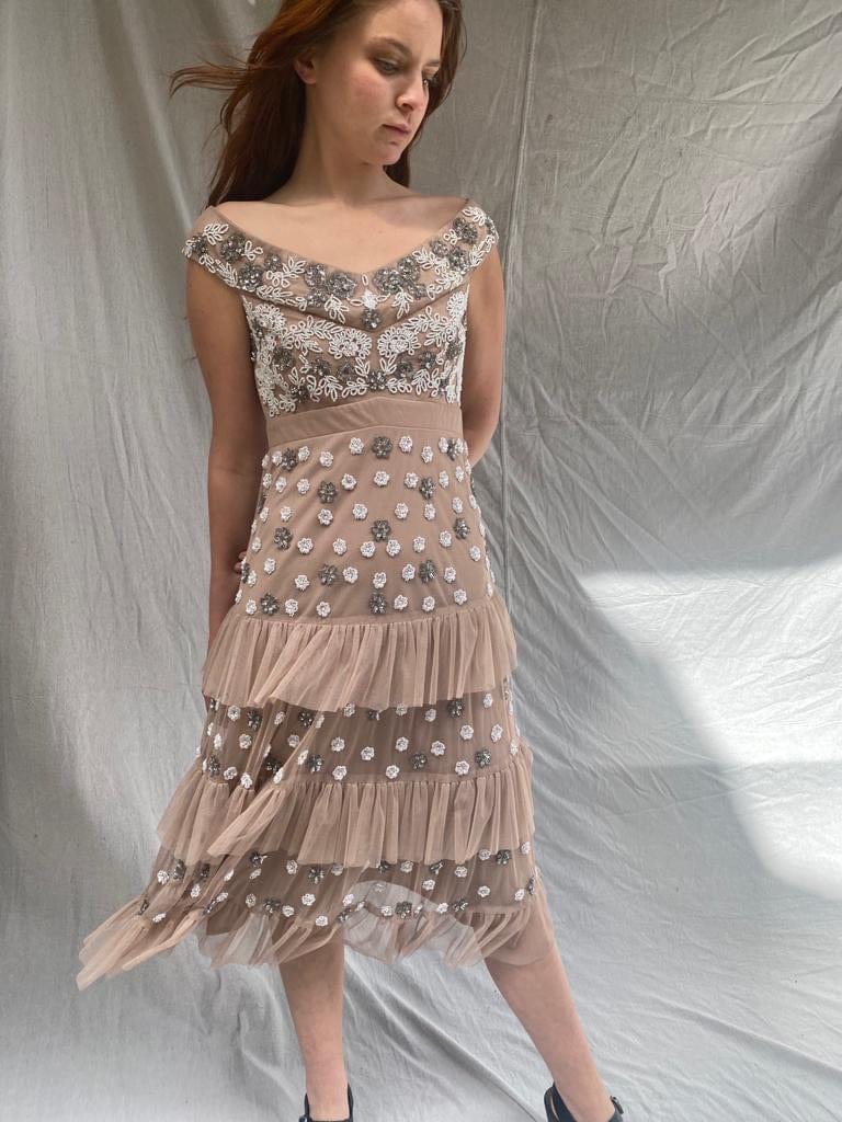 SisterGolden Dresses Buggy Beaded Dress