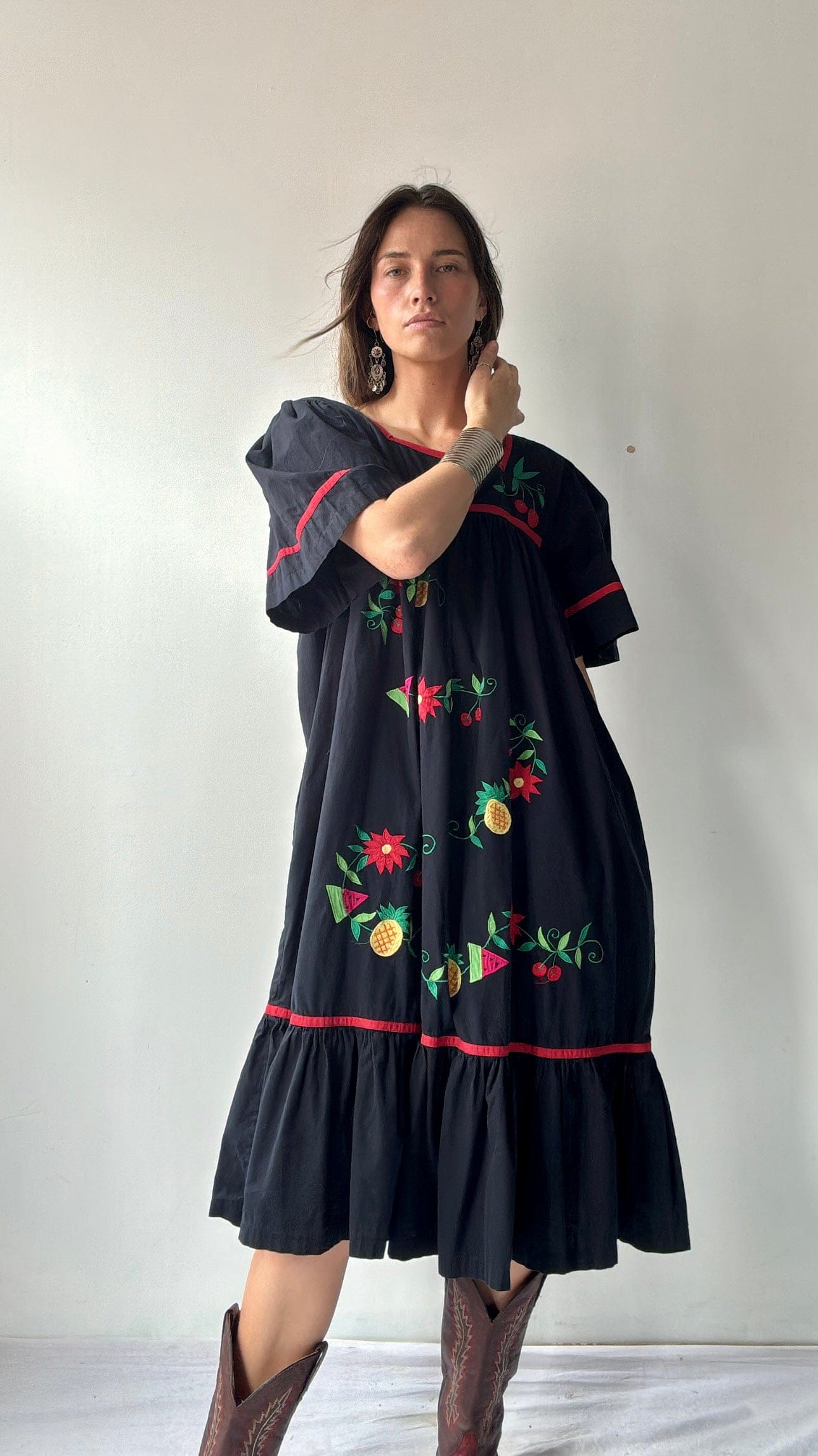 Sistergolden Estas Vintage Mexican Dress