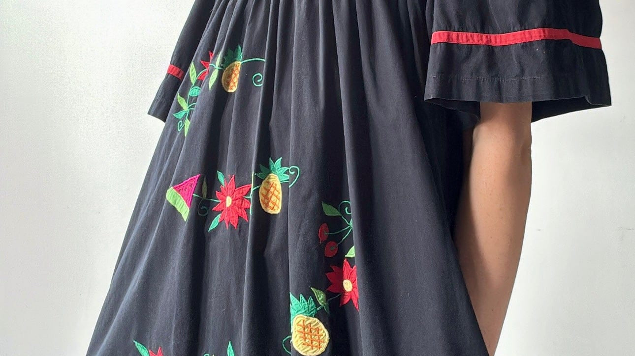 Sistergolden Estas Vintage Mexican Dress