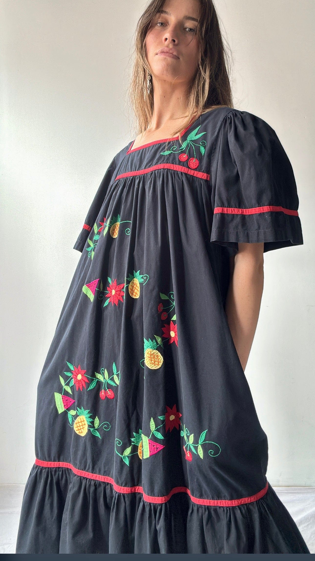 Sistergolden Estas Vintage Mexican Dress