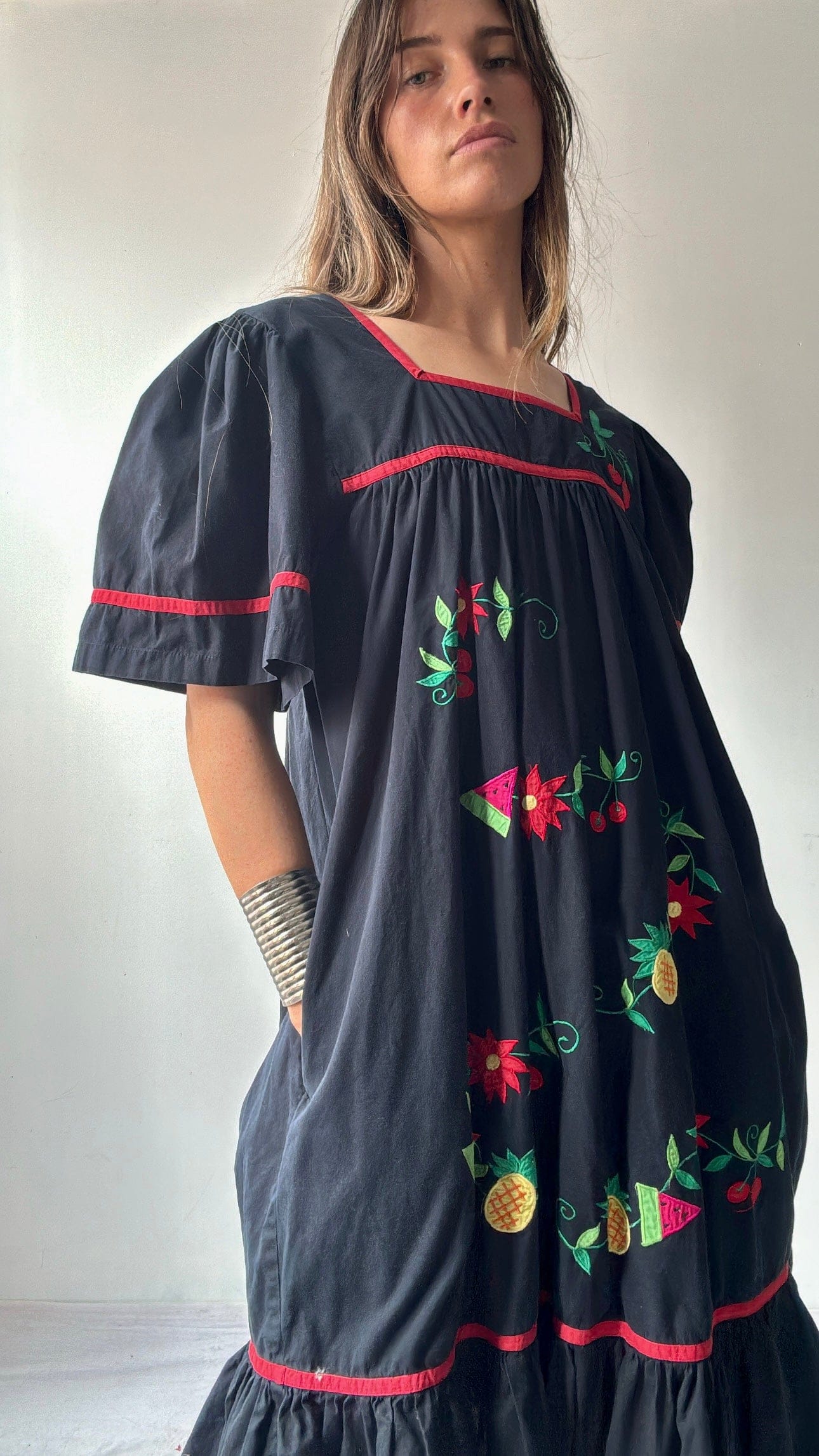 Sistergolden Estas Vintage Mexican Dress