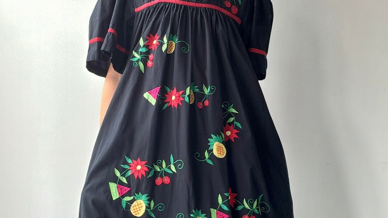 Sistergolden Estas Vintage Mexican Dress
