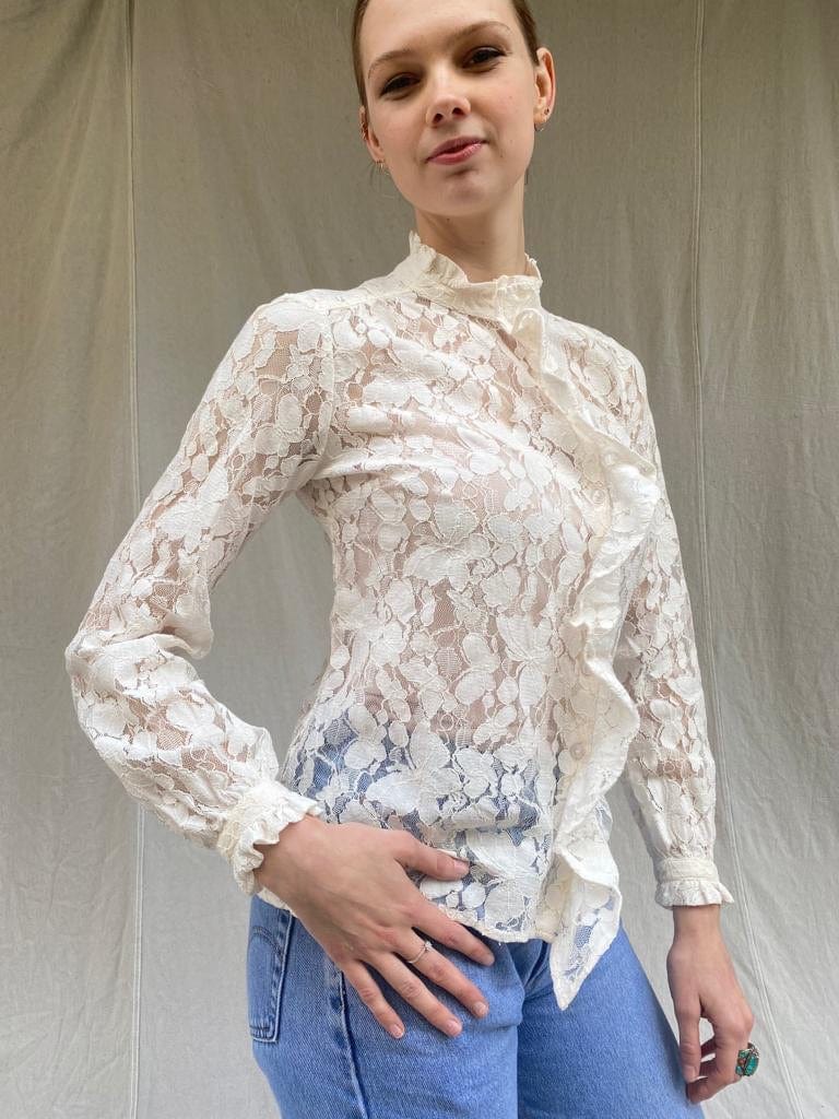 Sistergolden Fabienne Chapot Lace Shirt