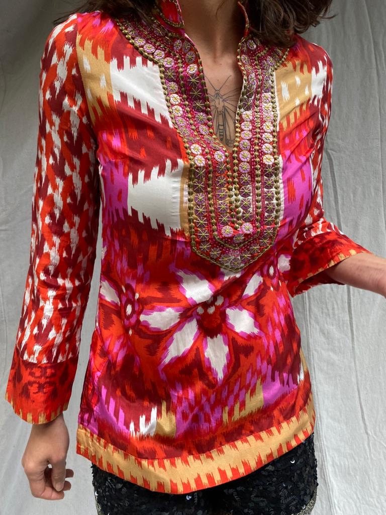 Sistergolden Fiesta Silk Top