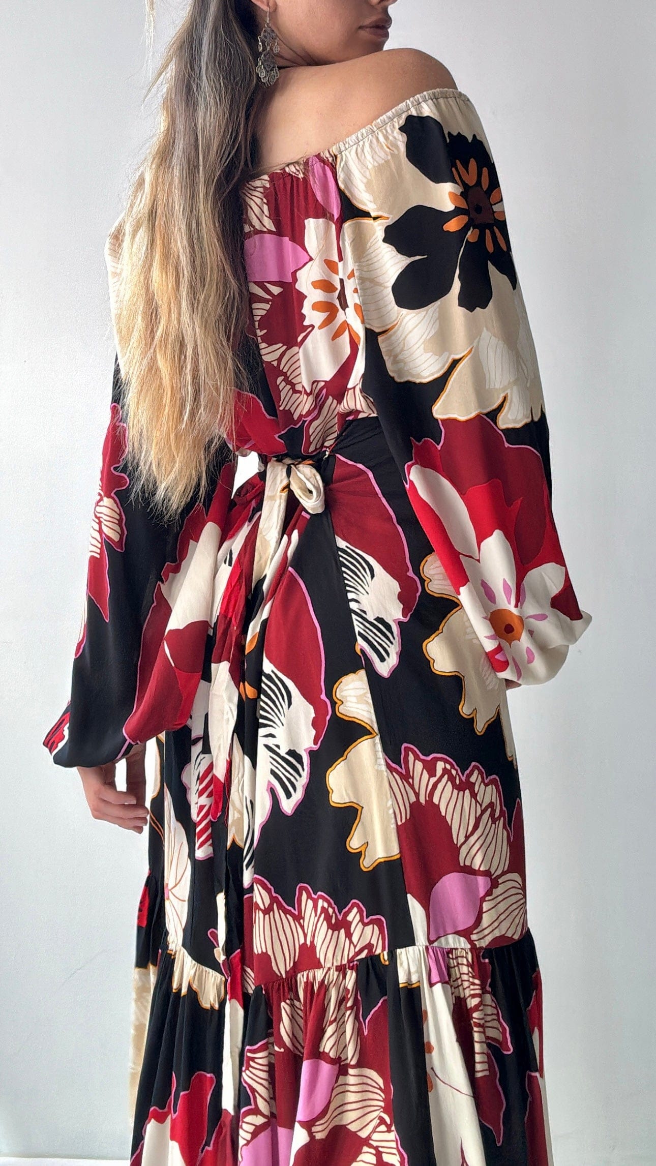 Flowers & Frills Maxi Dress, Sistergolden, Sistergolden