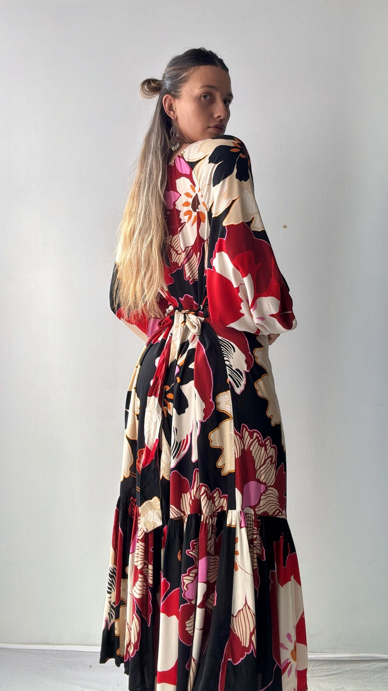 Flowers & Frills Maxi Dress, Sistergolden, Sistergolden