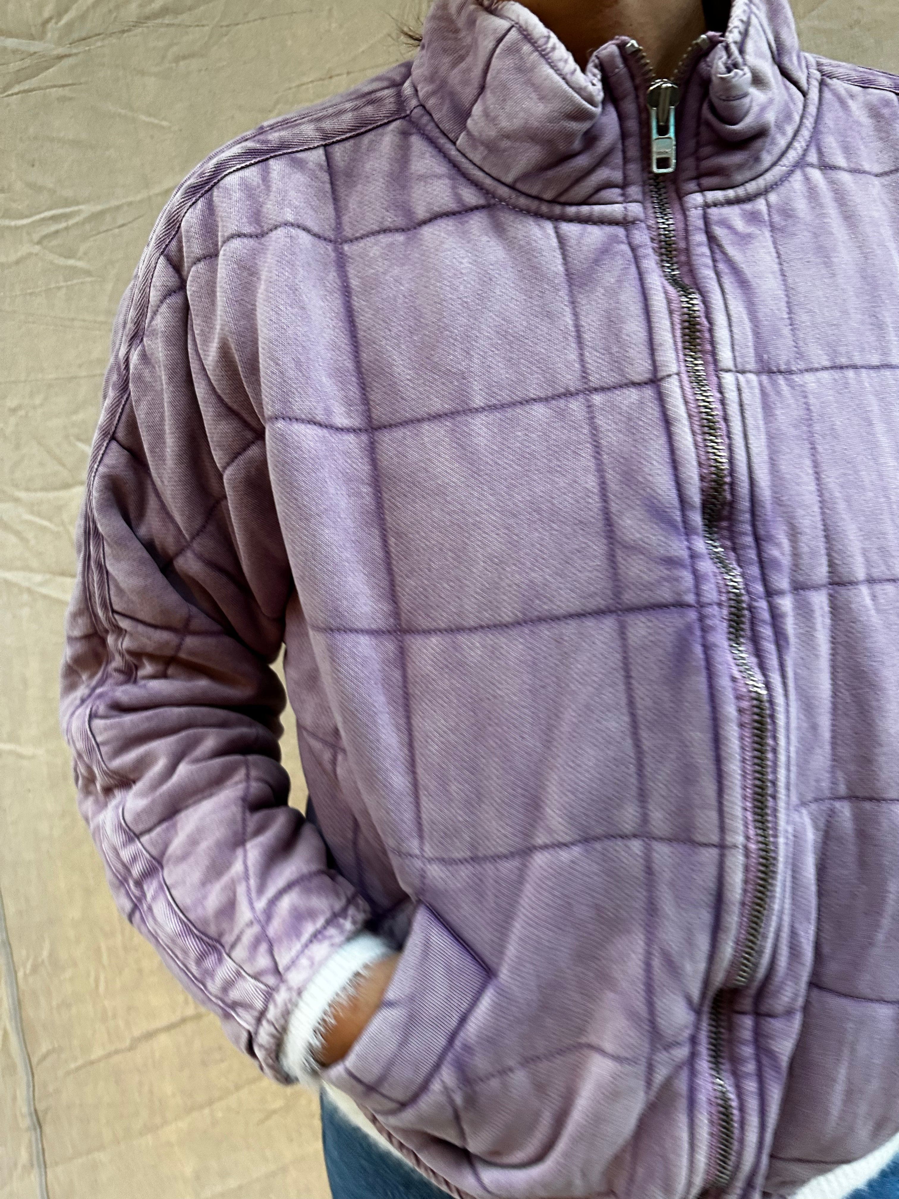 Sistergolden Free People Dolman Jacket Purple