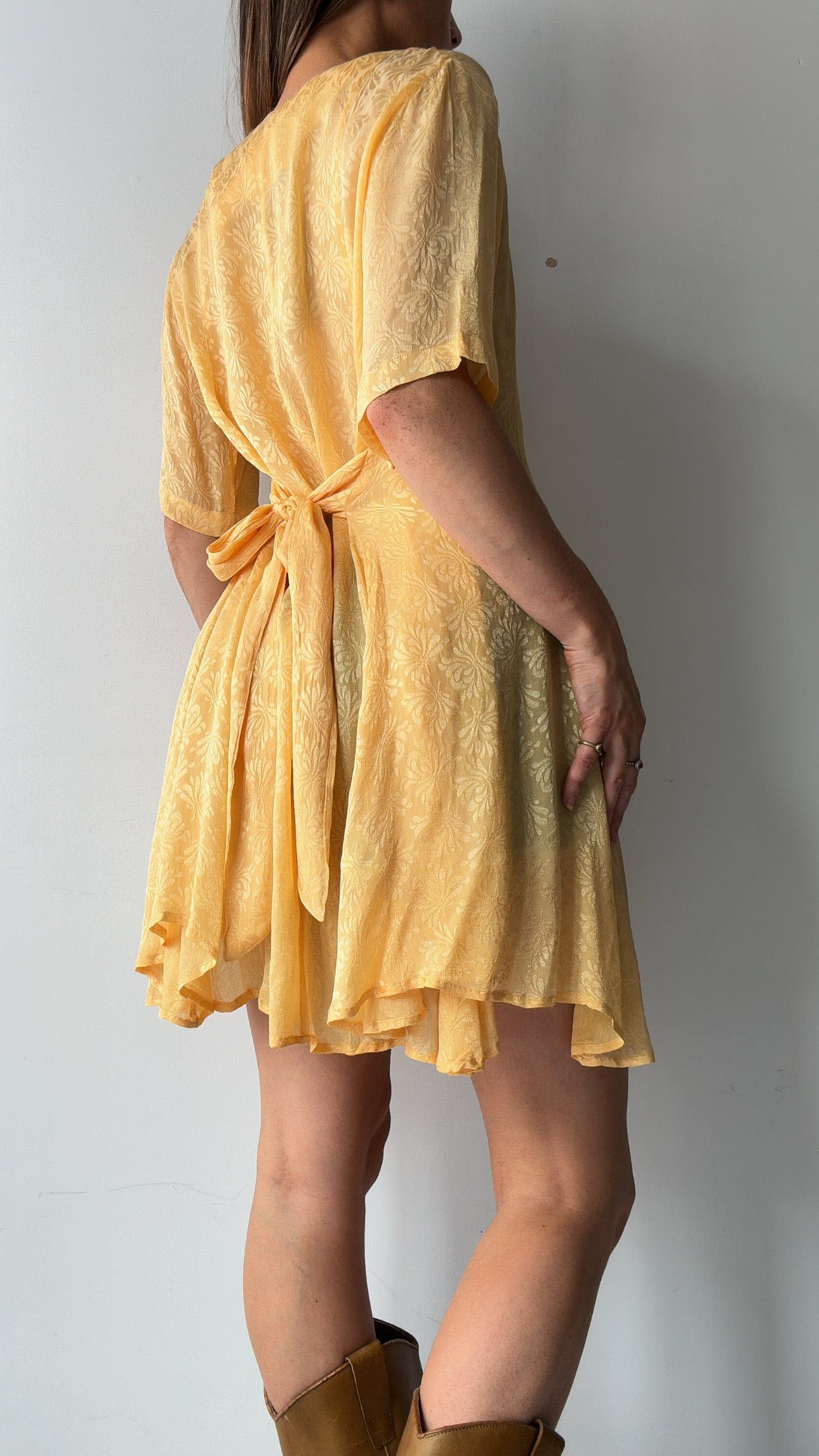 Sistergolden Ganni Esmeralda Dress Mandarin