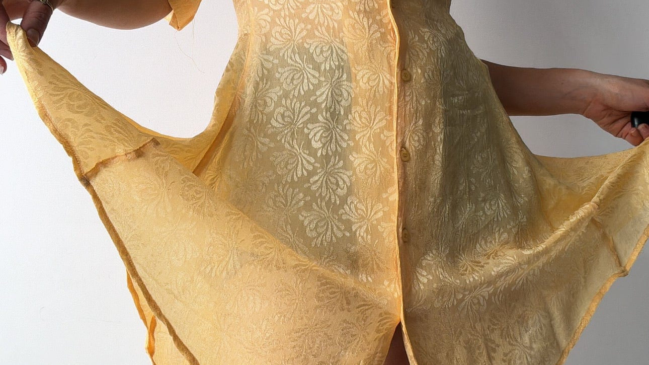 Sistergolden Ganni Esmeralda Dress Mandarin