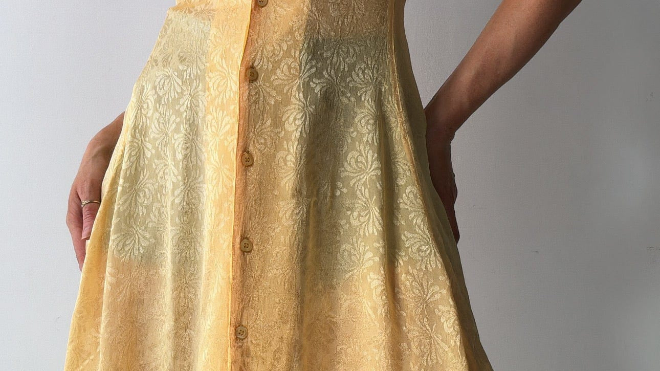 Sistergolden Ganni Esmeralda Dress Mandarin