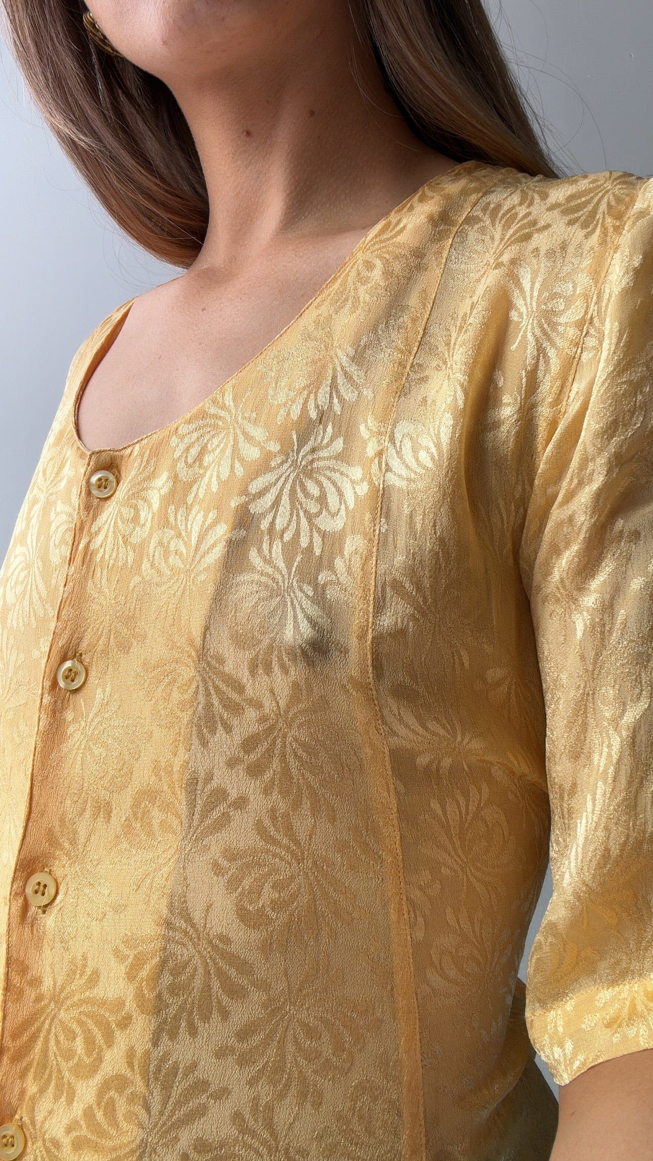 Sistergolden Ganni Esmeralda Dress Mandarin