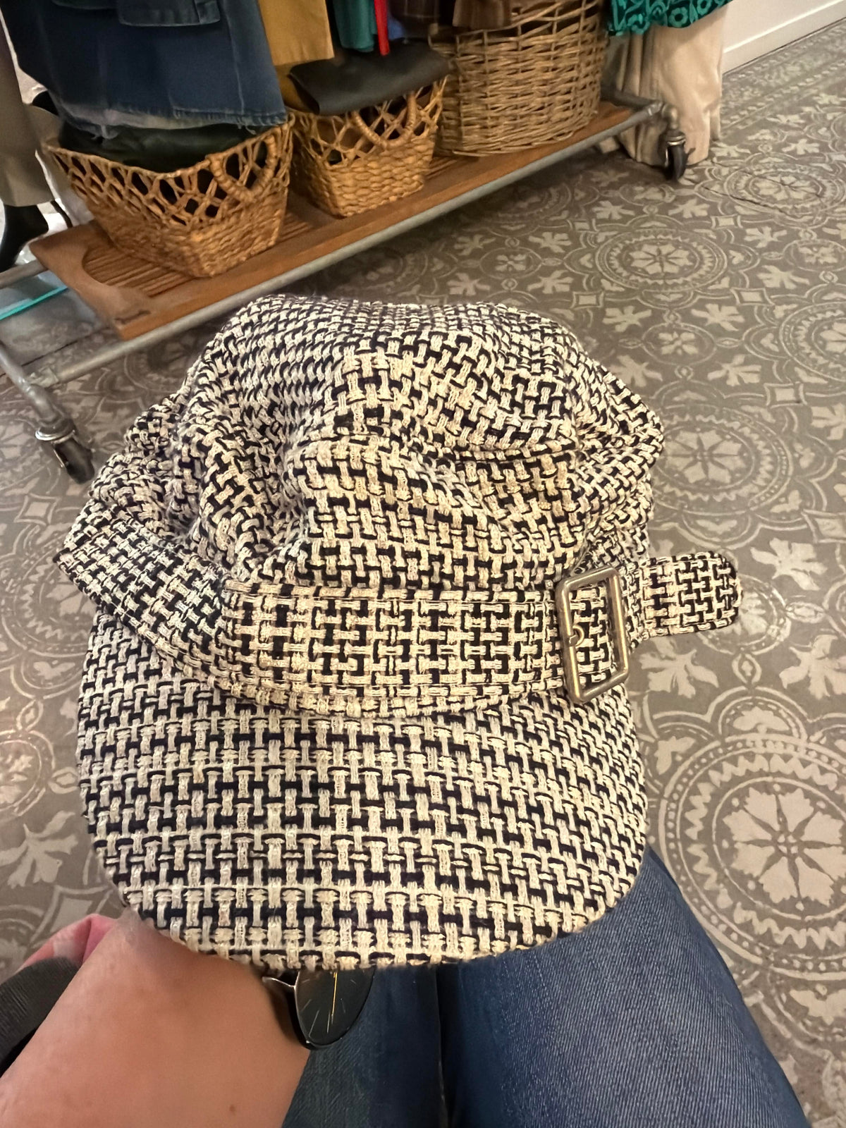 Gatsby Hat Buckle, Sistergolden, Sistergolden