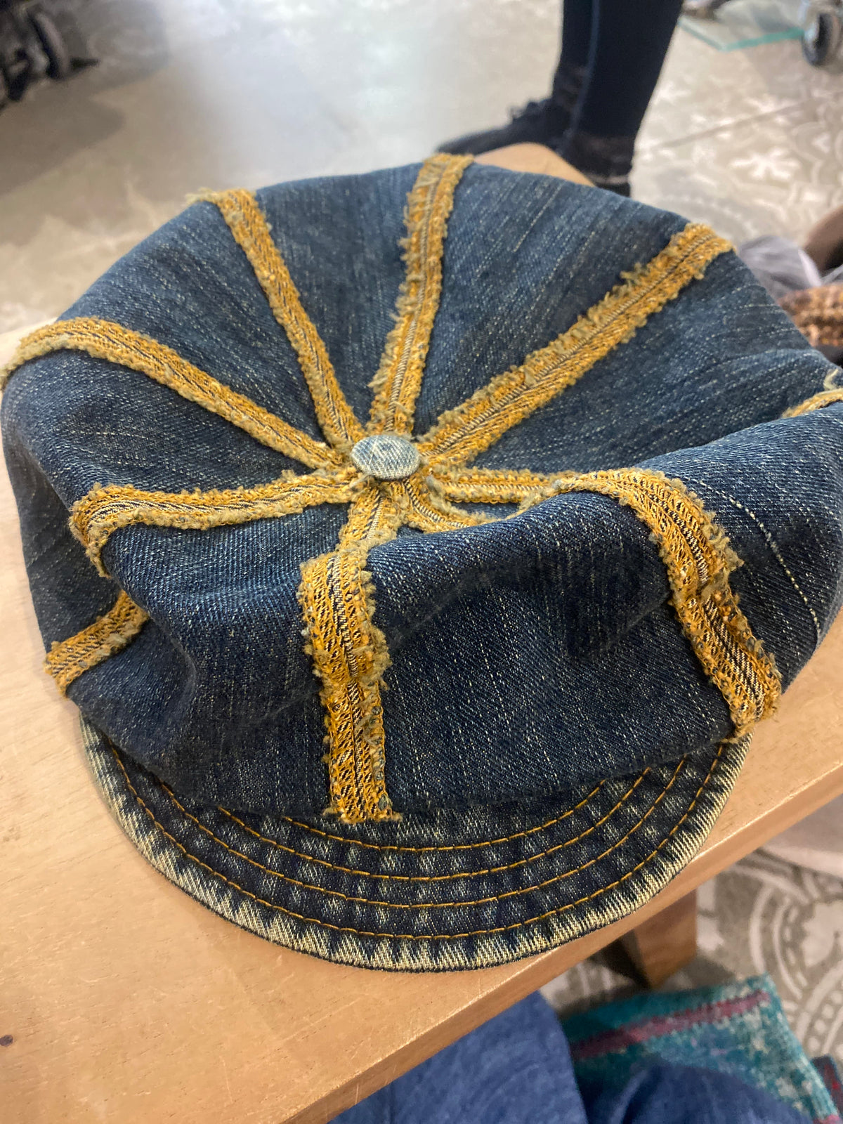 Sistergolden Gatsby Jean Hat