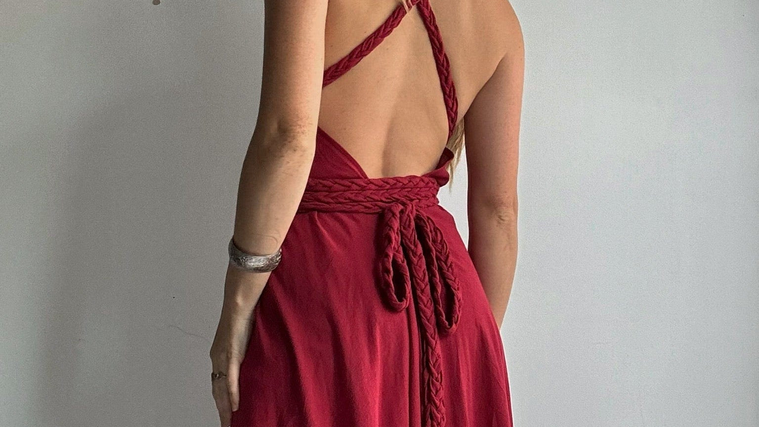 Grecian Dress Red, Sistergolden, Sistergolden