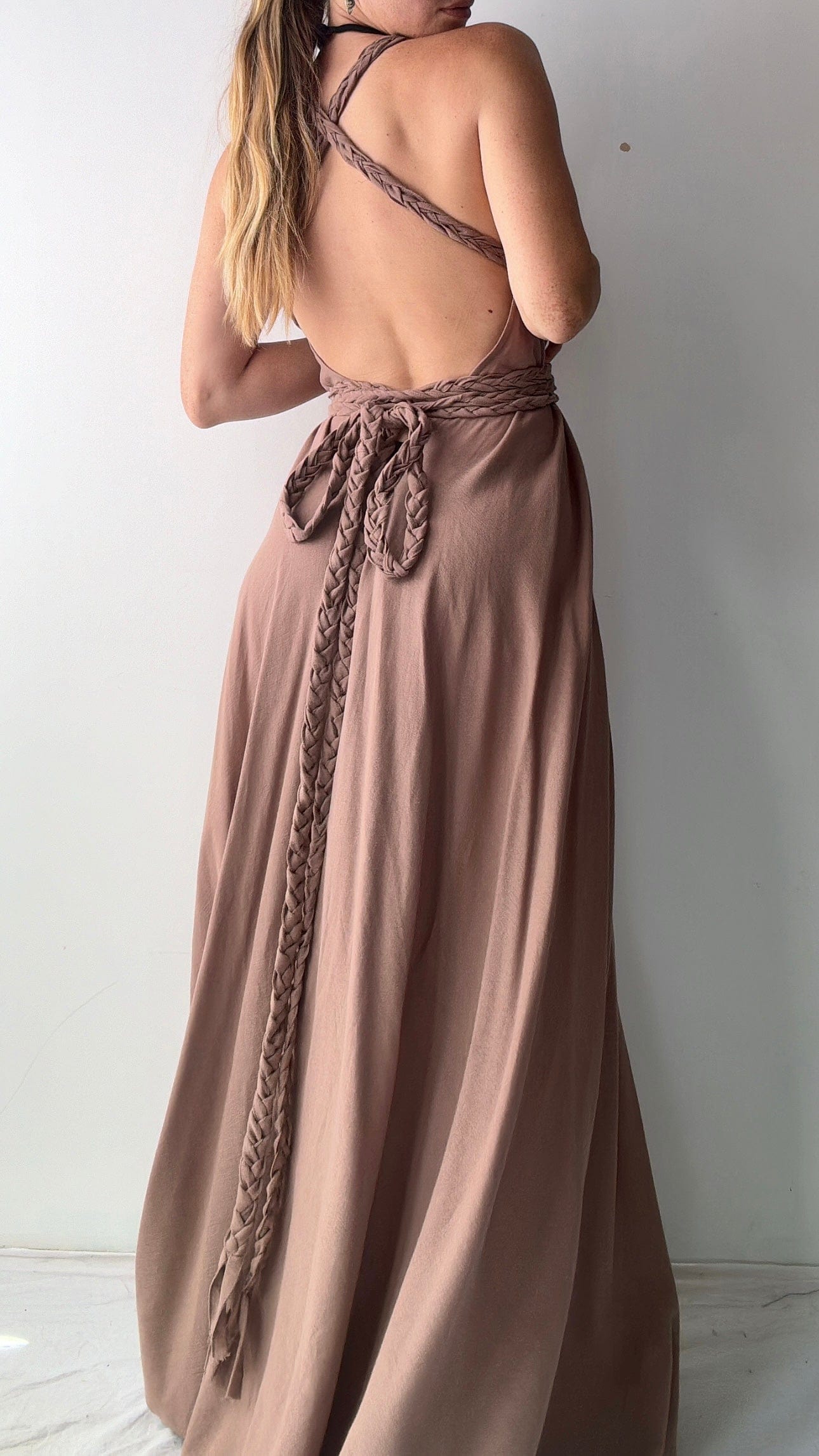 Grecian Dress Taupe, Sistergolden Grecian Dress Taupe, Sistergolden