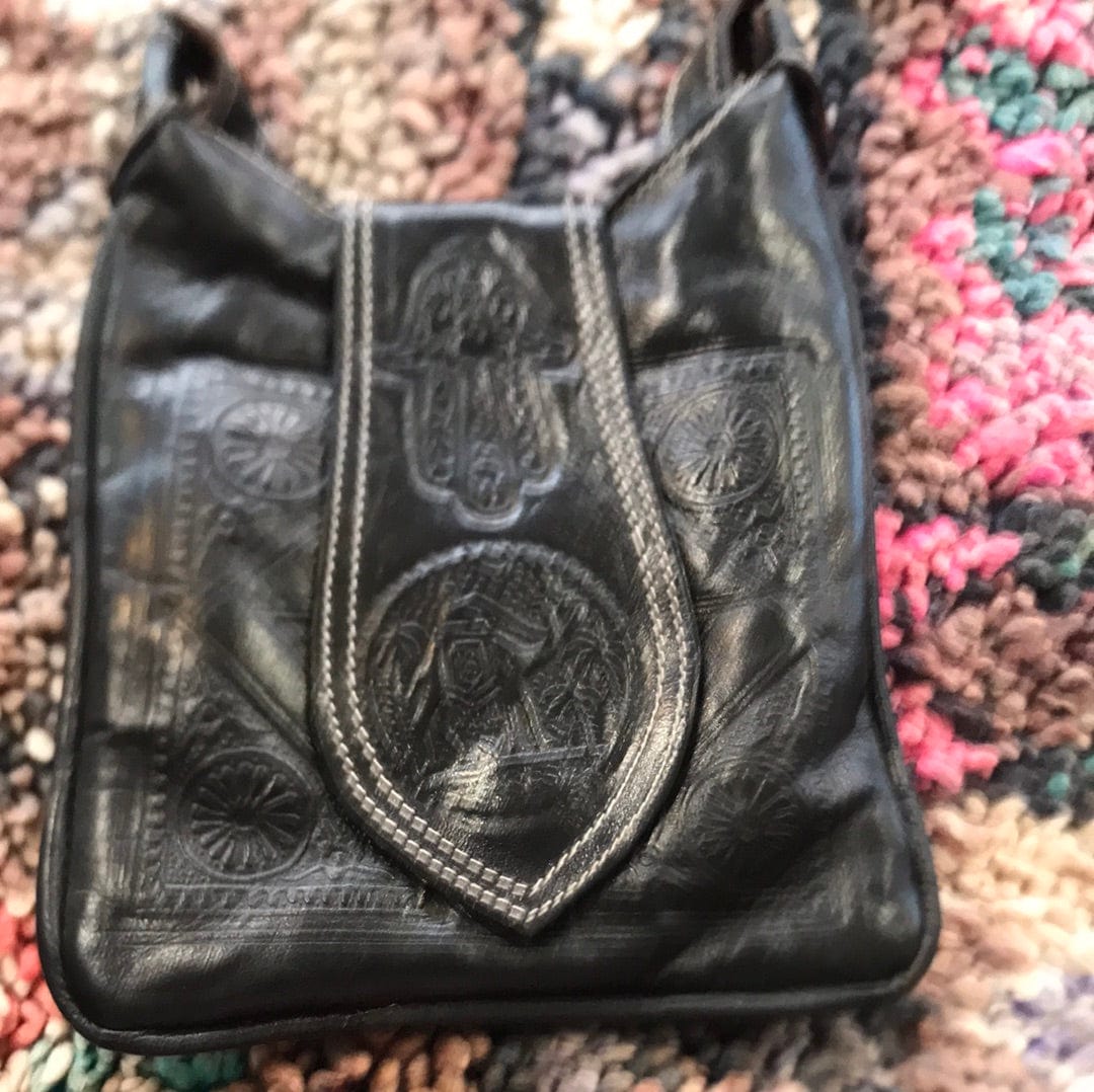 SisterGolden Hand Tooled Leather Bag Small