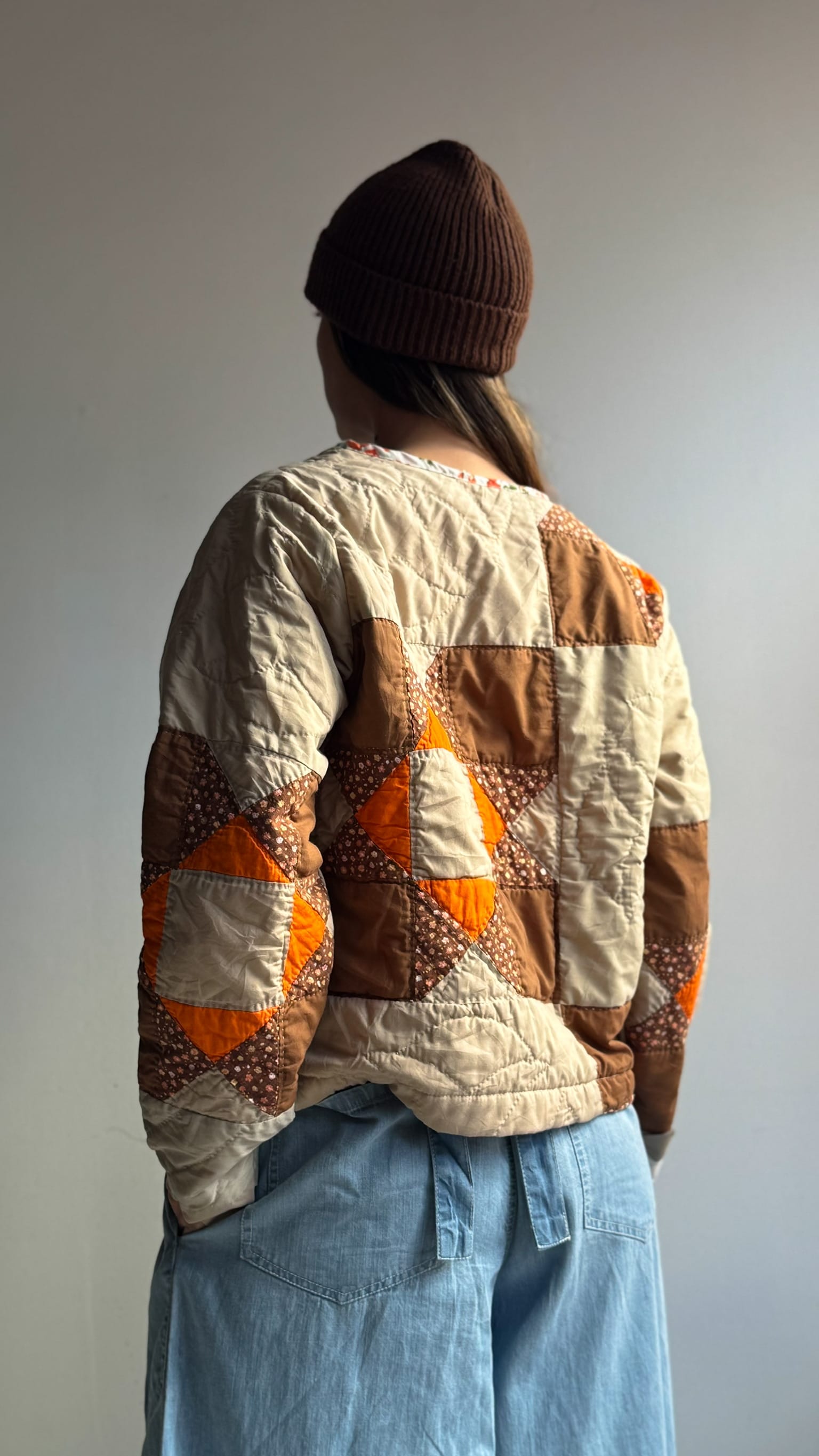 Hearty Vintage Quilt Jacket, Sistergolden, Sistergolden