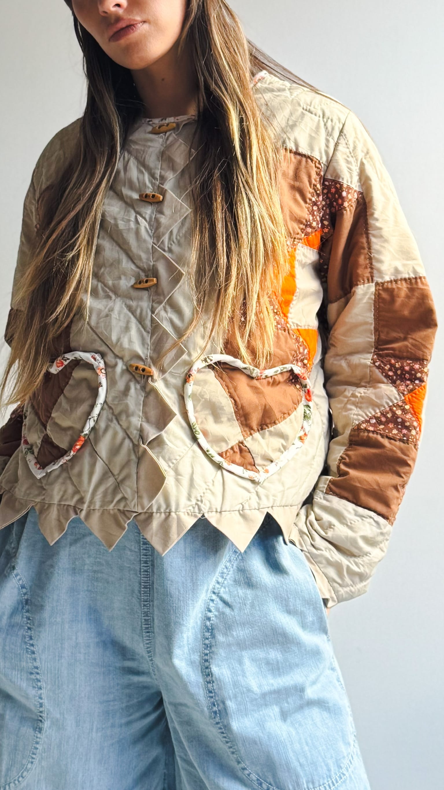 Hearty Vintage Quilt Jacket, Sistergolden, Sistergolden