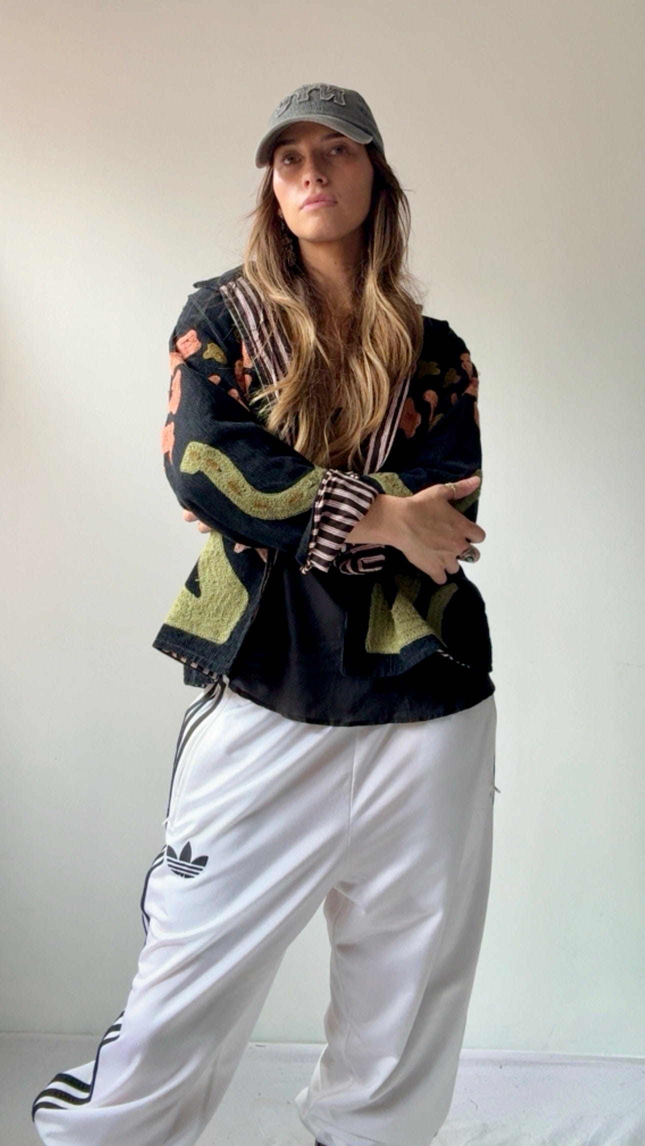 Sistergolden Horseshoe Cord Jacket Black