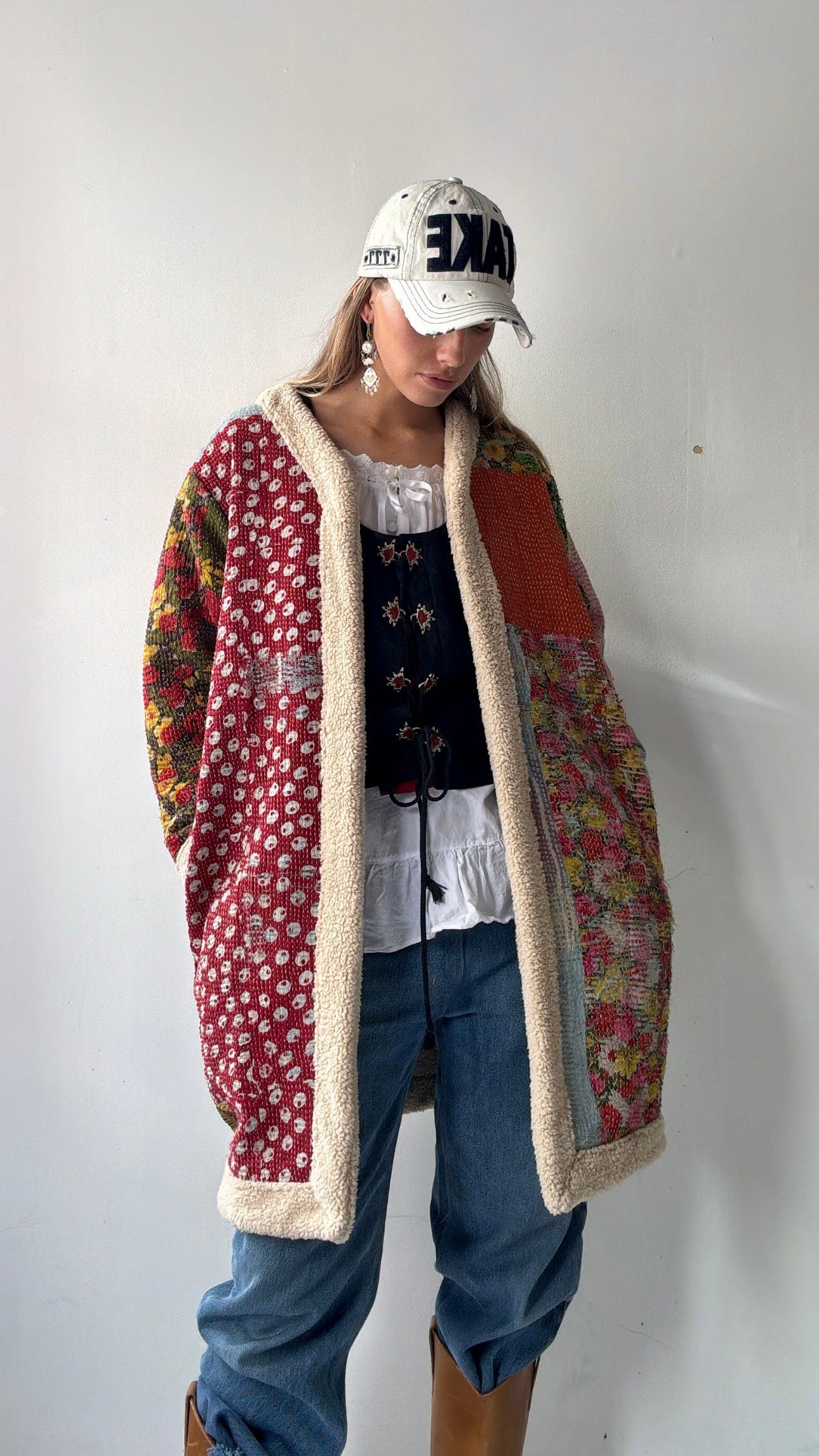 Garland Snug Kantha Coat, SisterGolden, Sistergolden