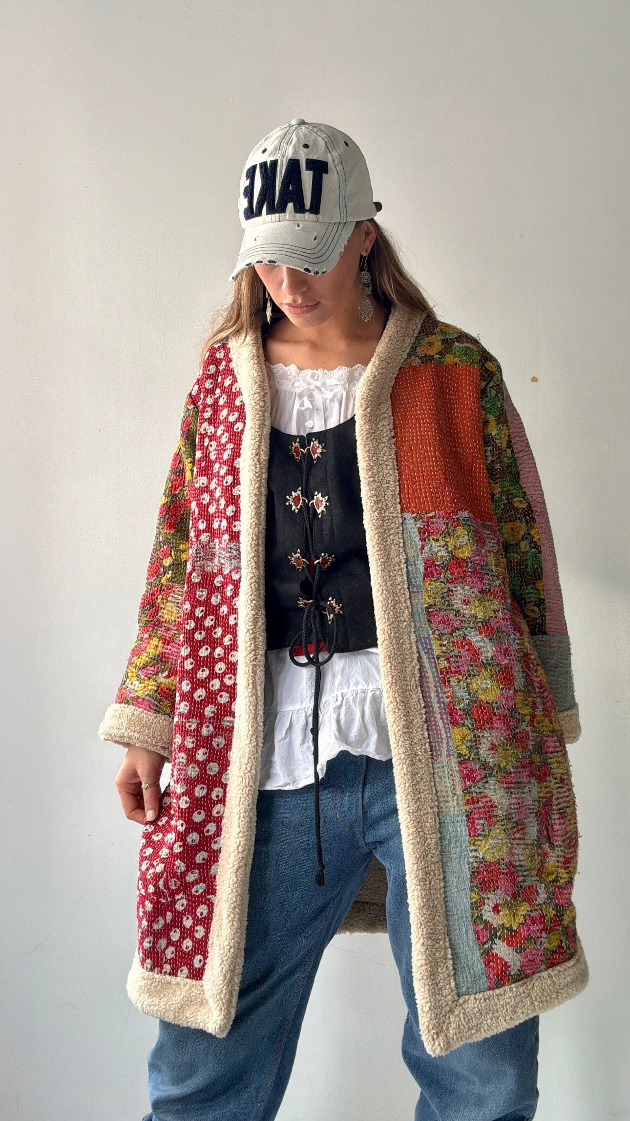 Garland Snug Kantha Coat, SisterGolden, Sistergolden
