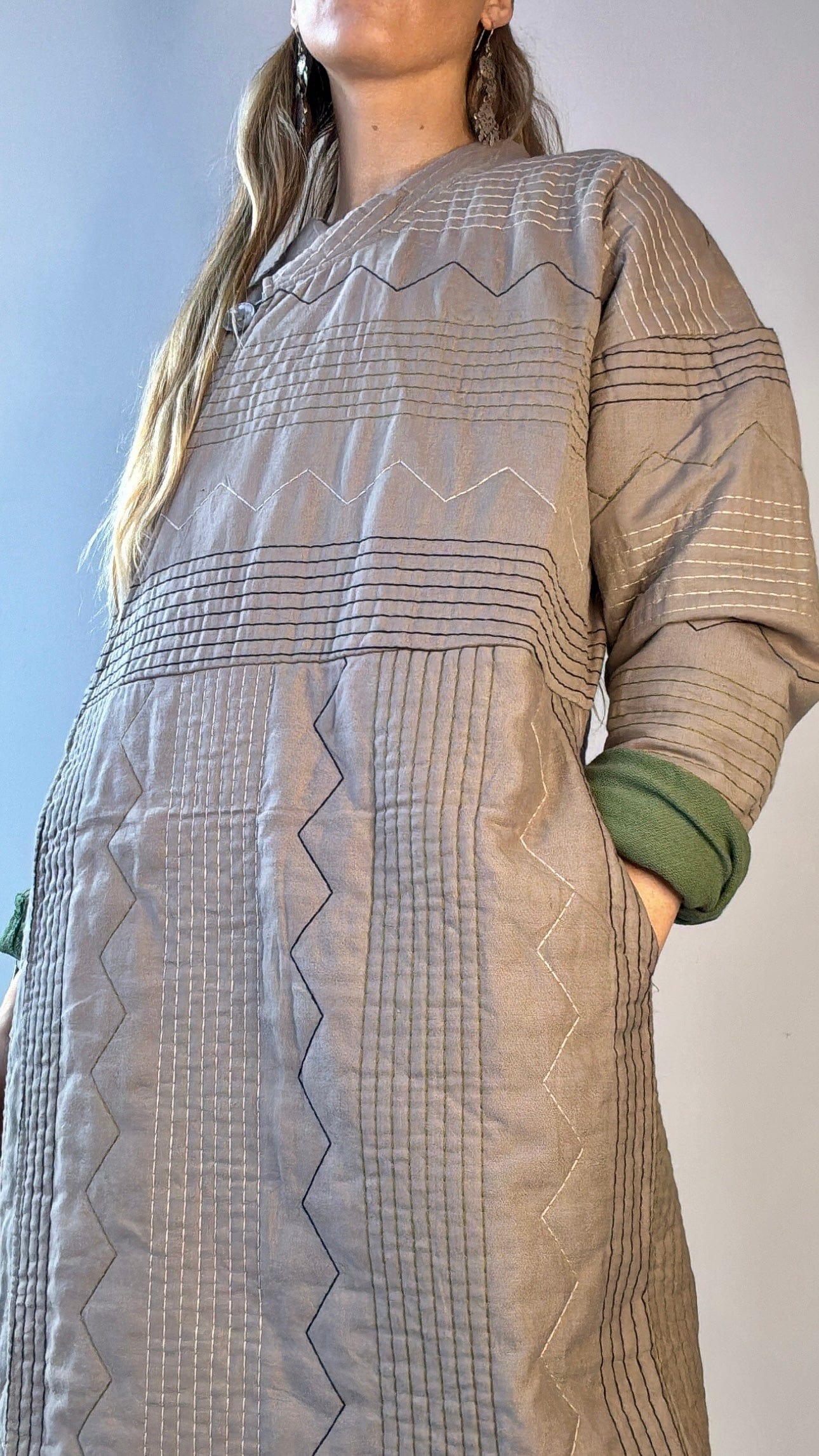 Hidden Bird Coat, SisterGolden, Sistergolden