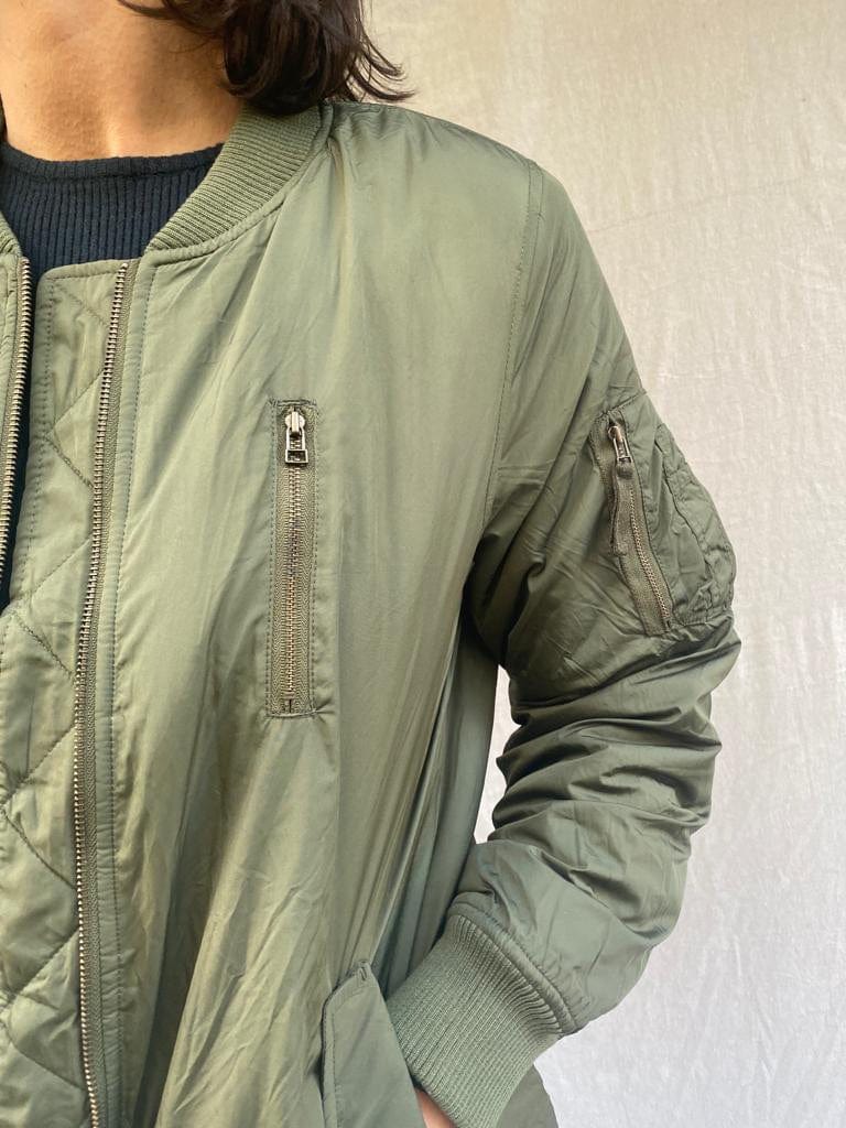 Longline Bomber Jacket Sistergolden