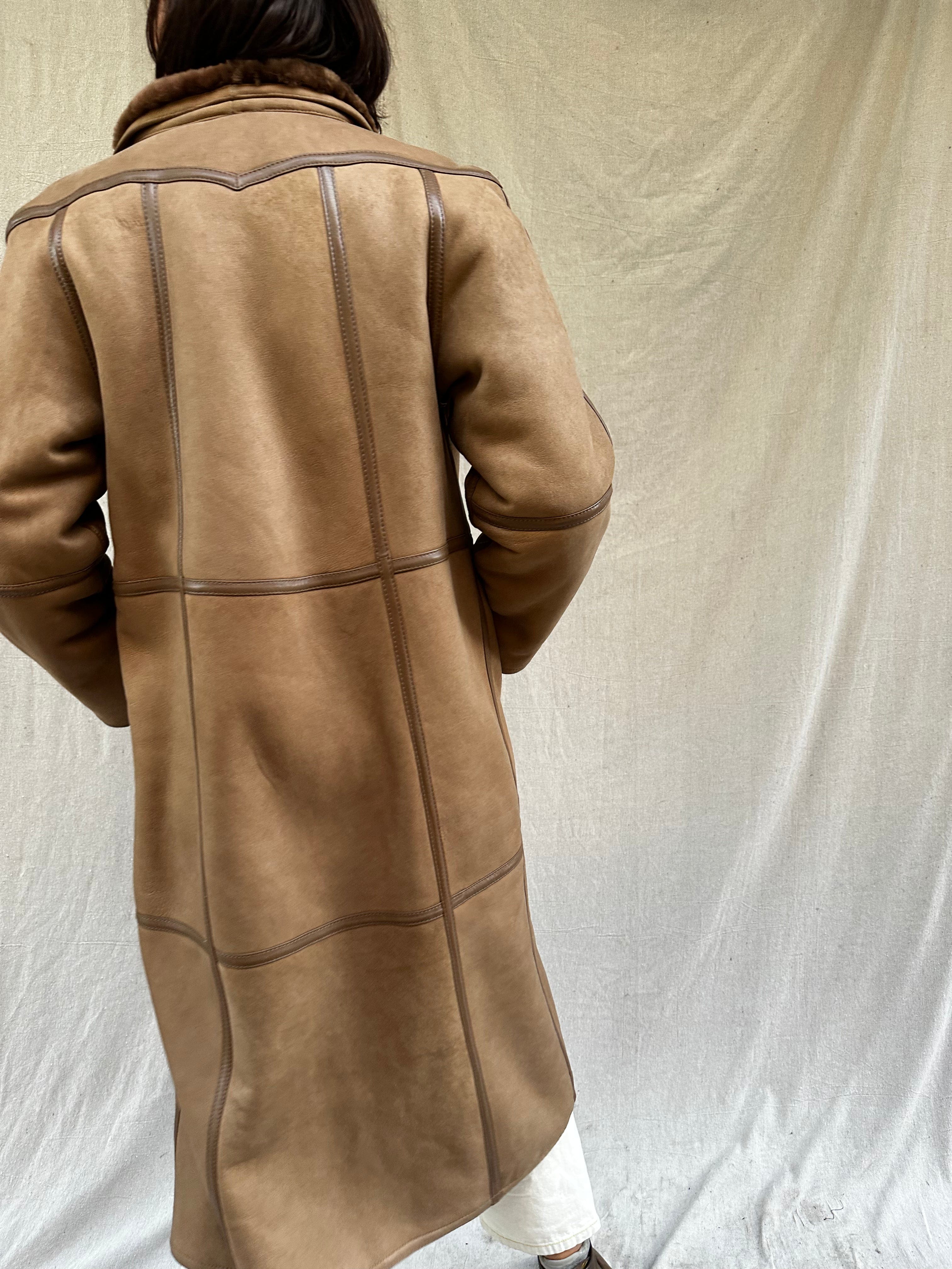 Sistergolden Jacket Oxford Vintage Shearling Coat