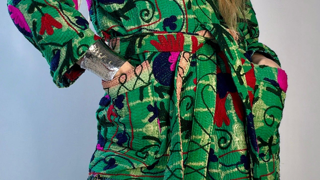 Suzani Argus Kantha Jacket, SisterGolden, Sistergolden