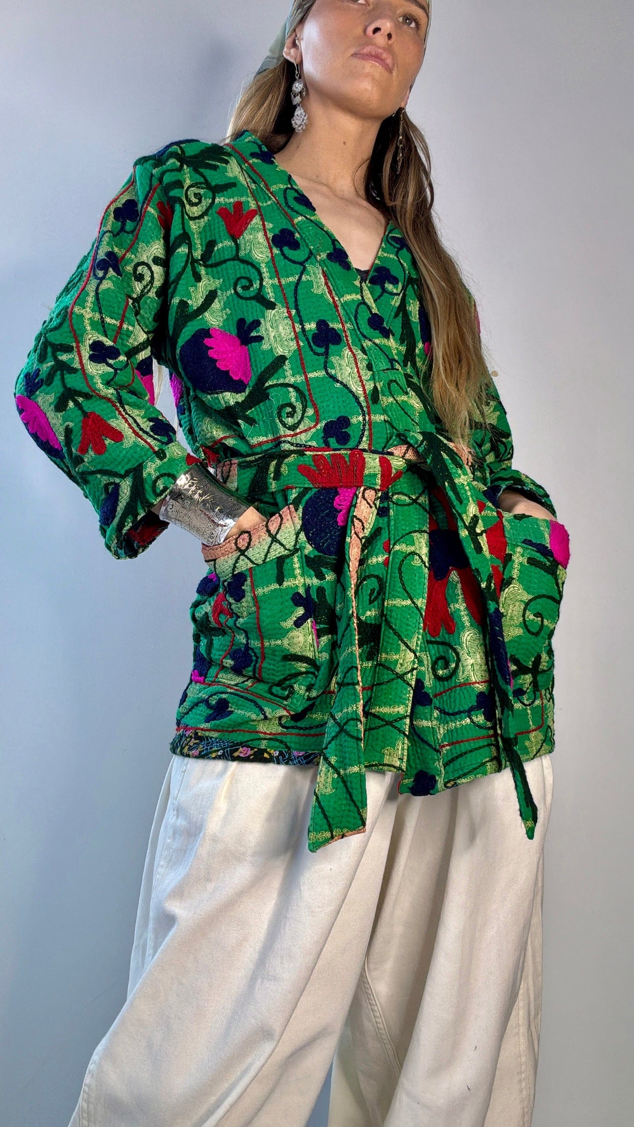 Suzani Argus Kantha Jacket, SisterGolden, Sistergolden