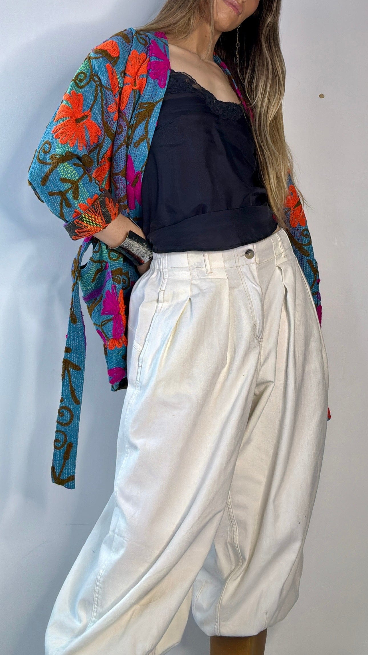 Suzani Scotch Kantha Jacket, SisterGolden, Sistergolden