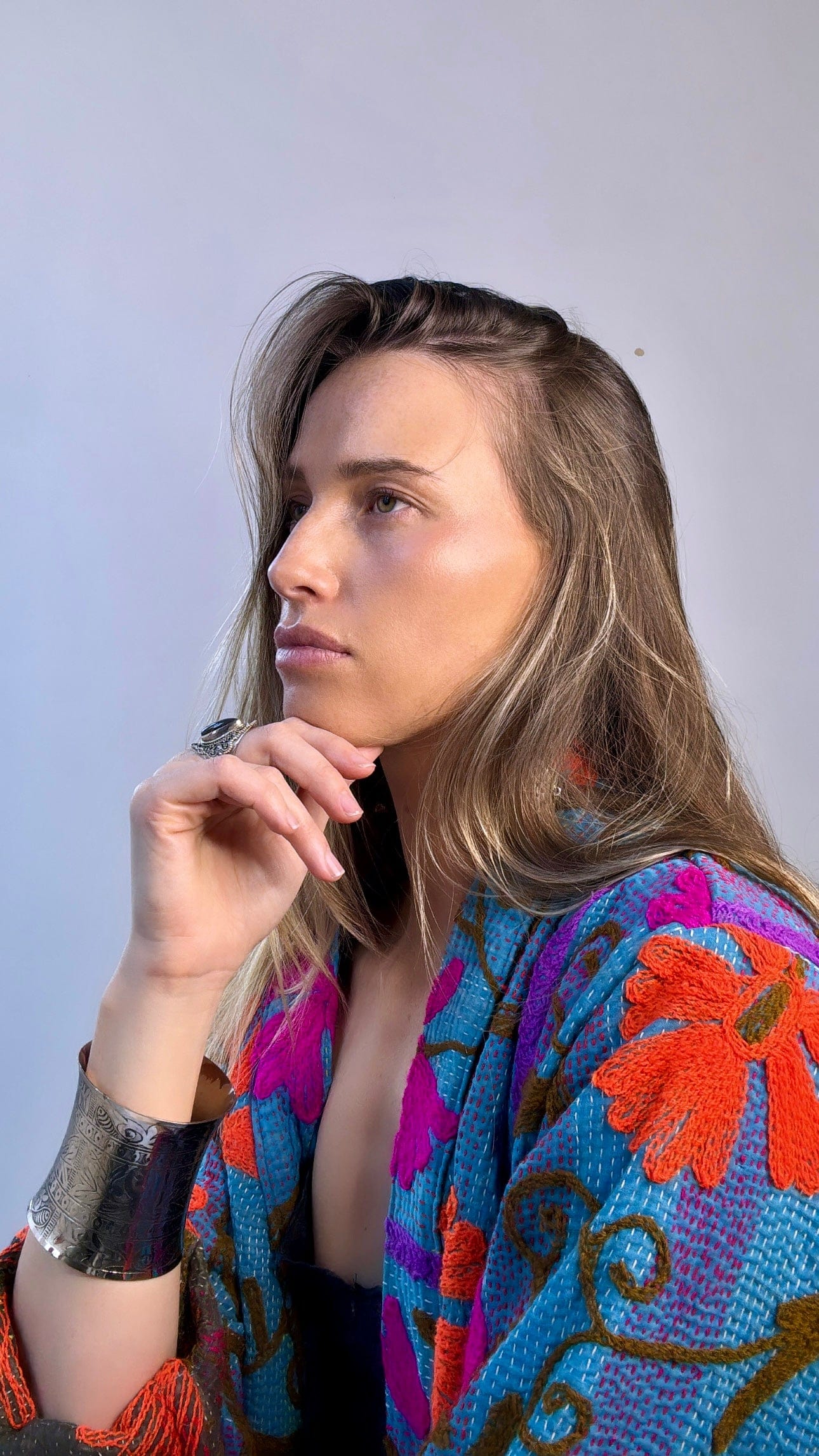 Suzani Scotch Kantha Jacket, SisterGolden, Sistergolden