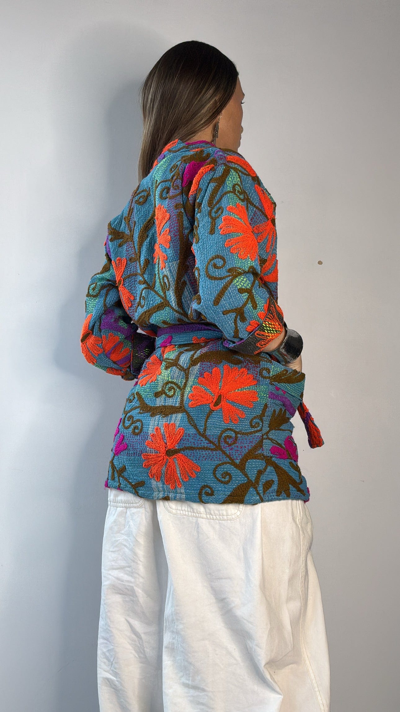 Suzani Scotch Kantha Jacket, SisterGolden, Sistergolden