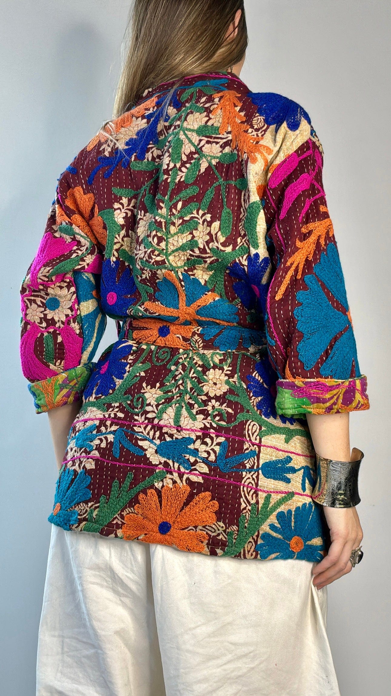 Suzani Skipper Kantha Jacket, SisterGolden, Sistergolden