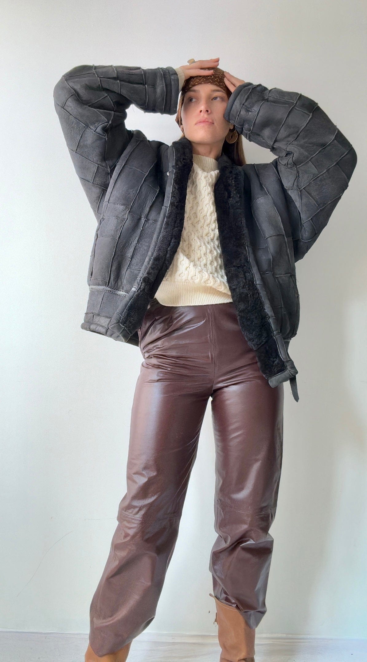 Sistergolden Jacket Texel Vintage Shearling Jacket