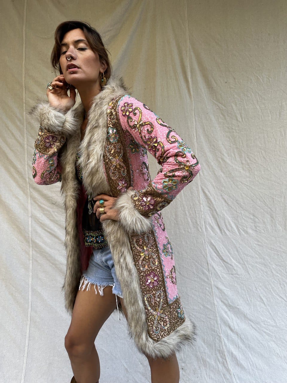 Sistergolden Jacket Venus in Furs Vintage Festival Jacket