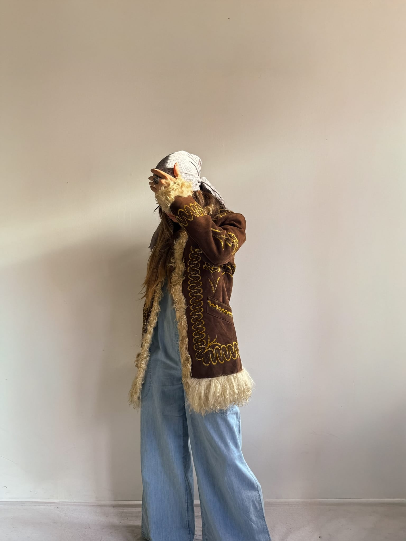 Vintage Afghani Moonflower Pennylane, SisterGolden, Sistergolden